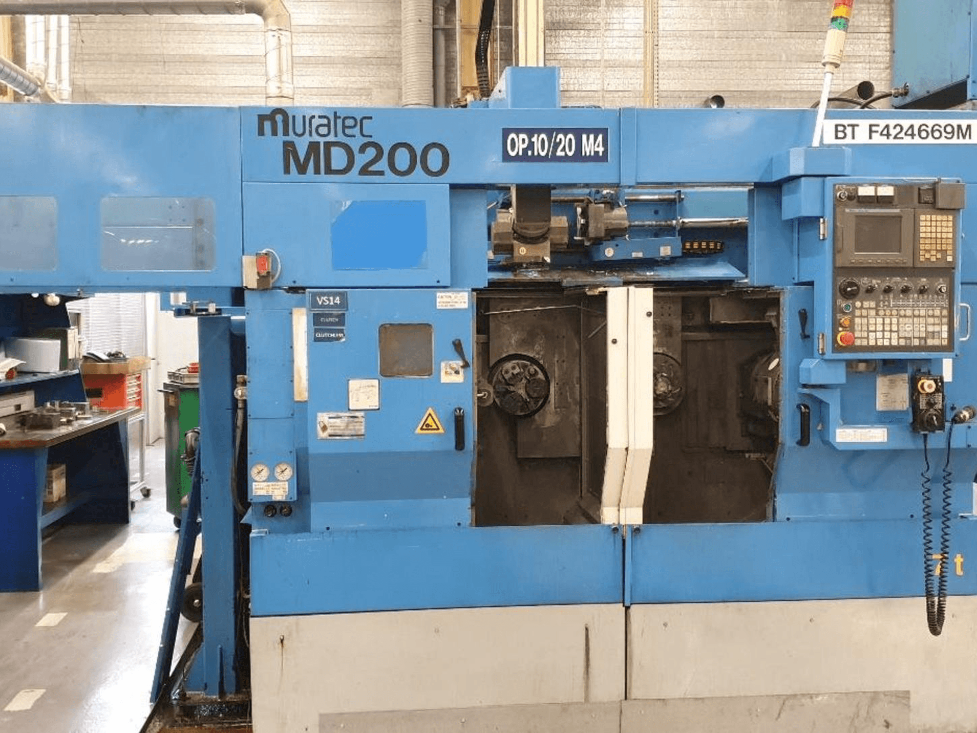 A Muratec MD200 gép elölnézete