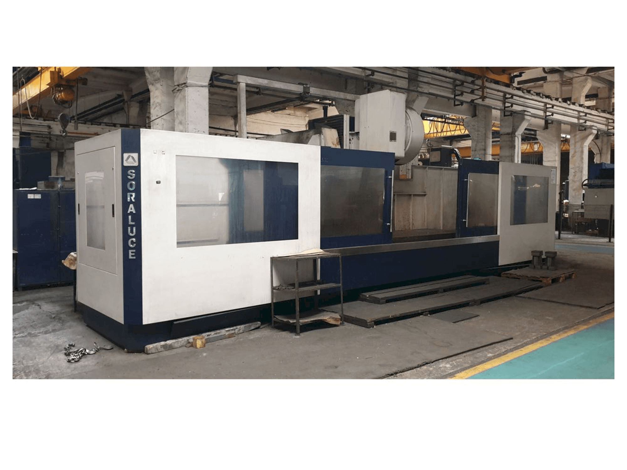 A Soraluce TA 35 gép elölnézete