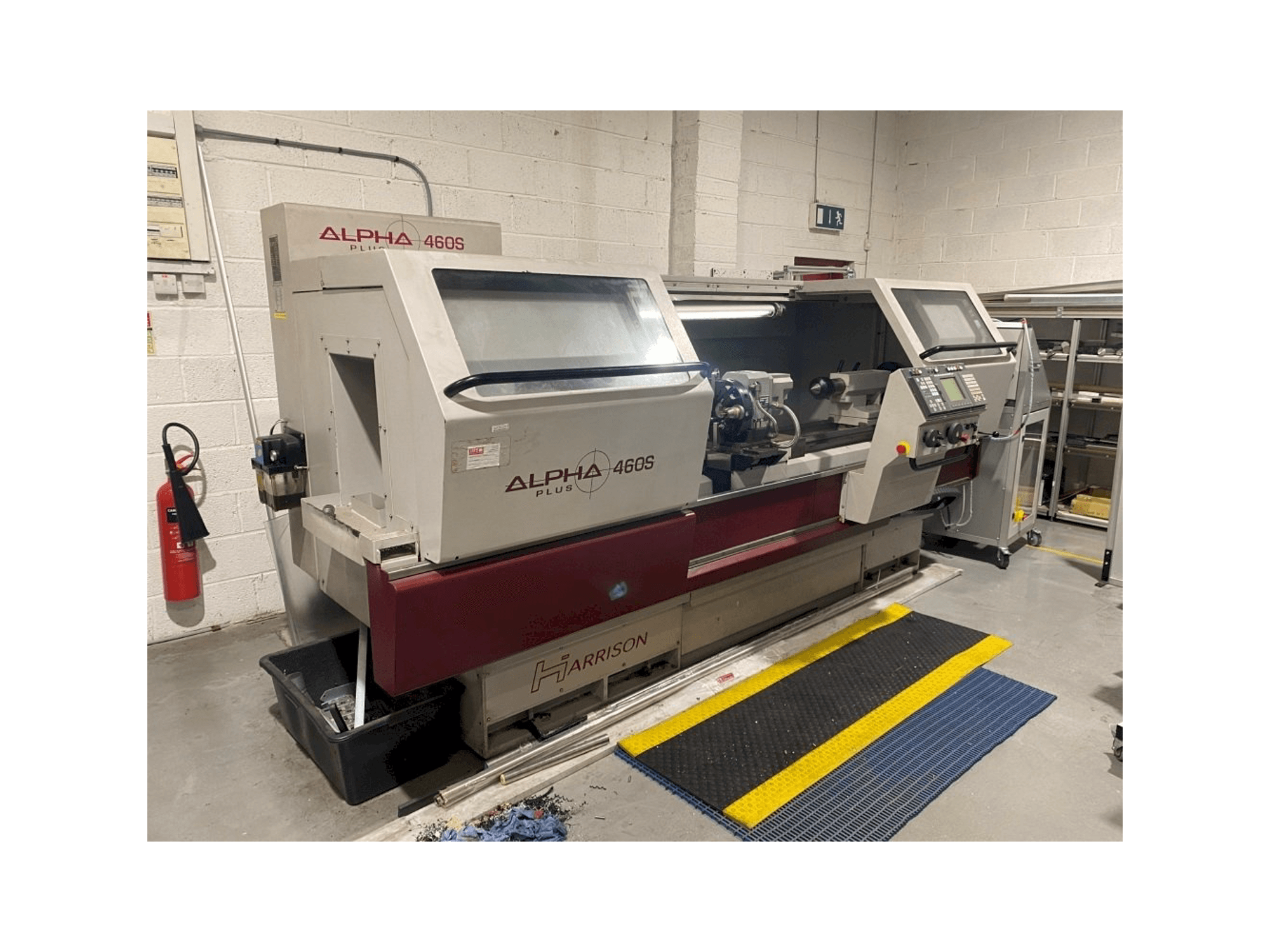 A Harrison Alpha 460S Plus gép elölnézete