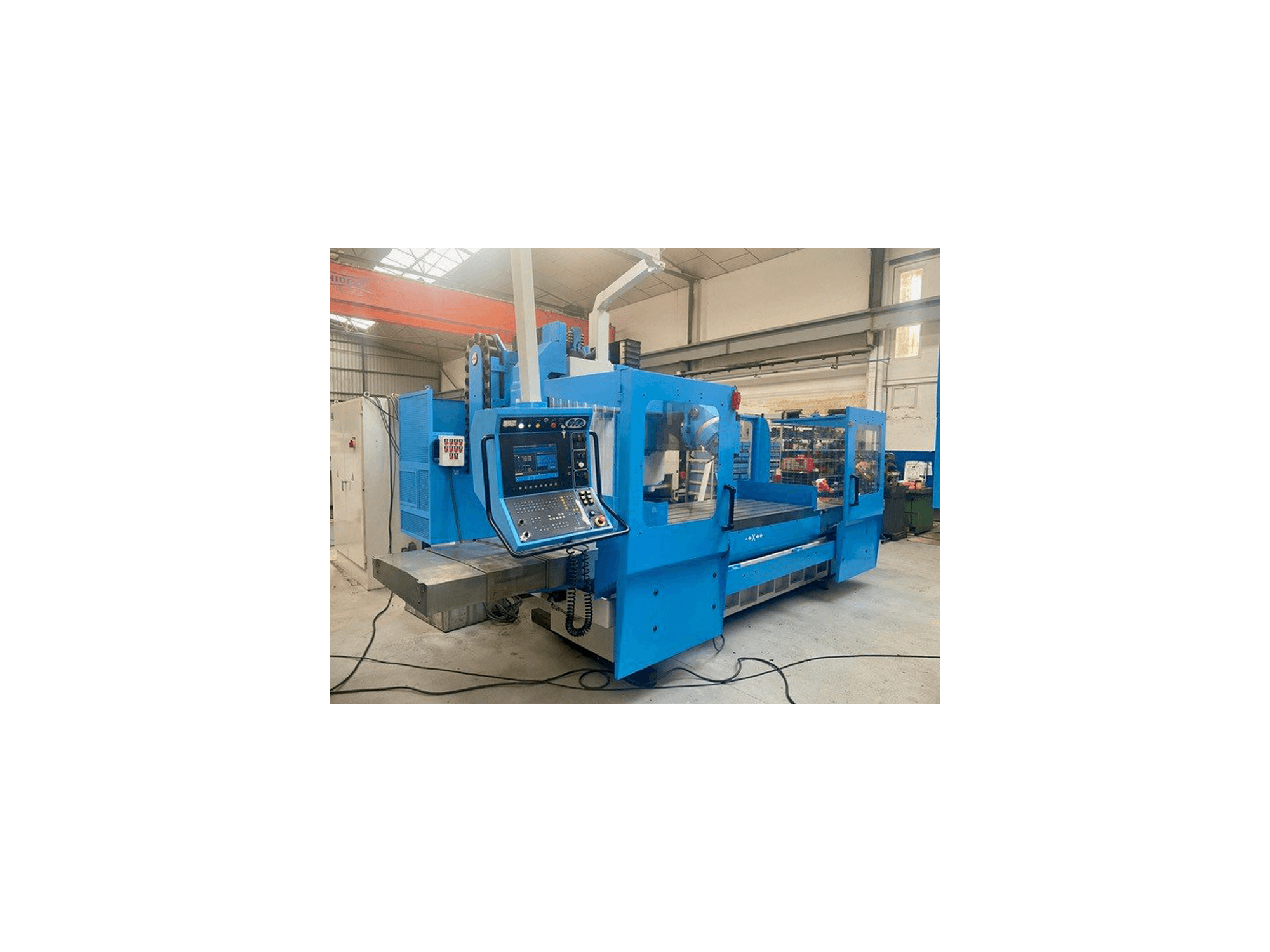 A MTE BF 2200 gép elölnézete