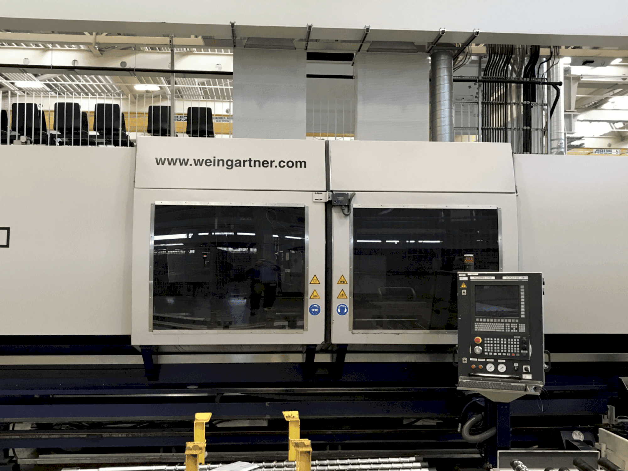 A Weingartner Finish 450/3000 gép elölnézete