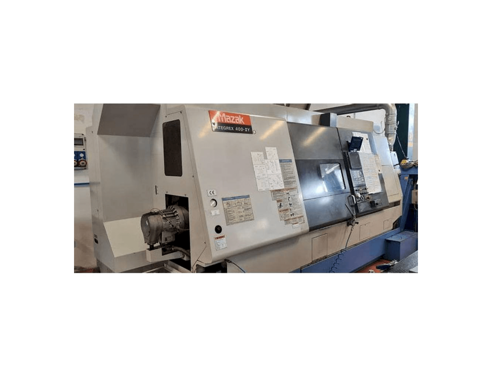 A Mazak Integrex 400-II Y gép elölnézete