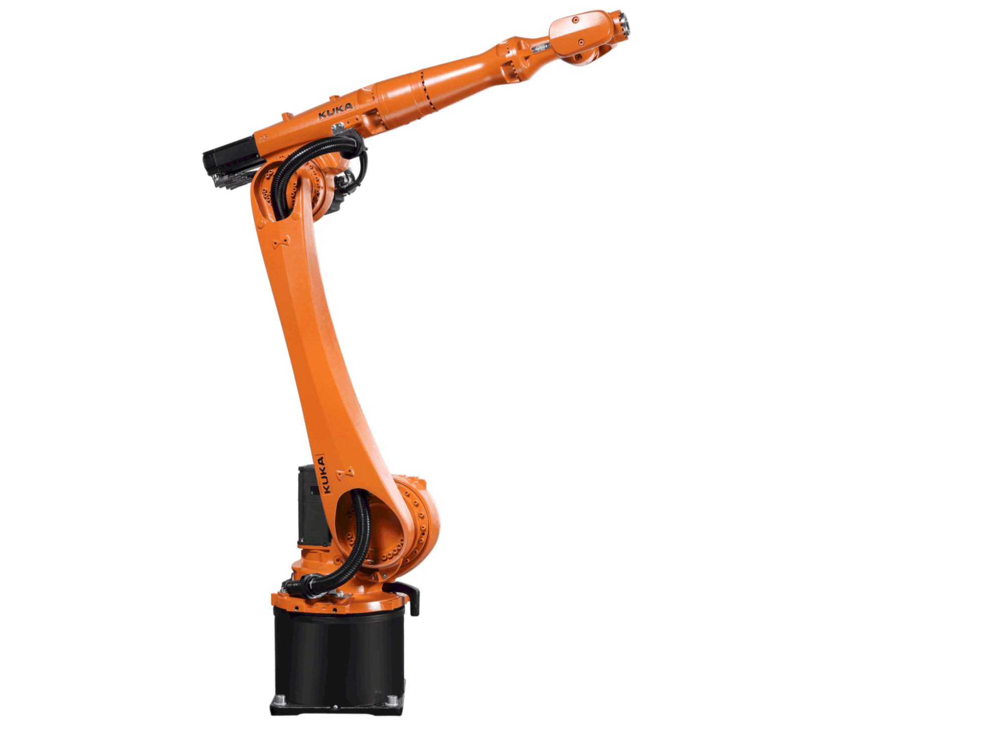 A KUKA KP2 HV 2600 HW gép elölnézete