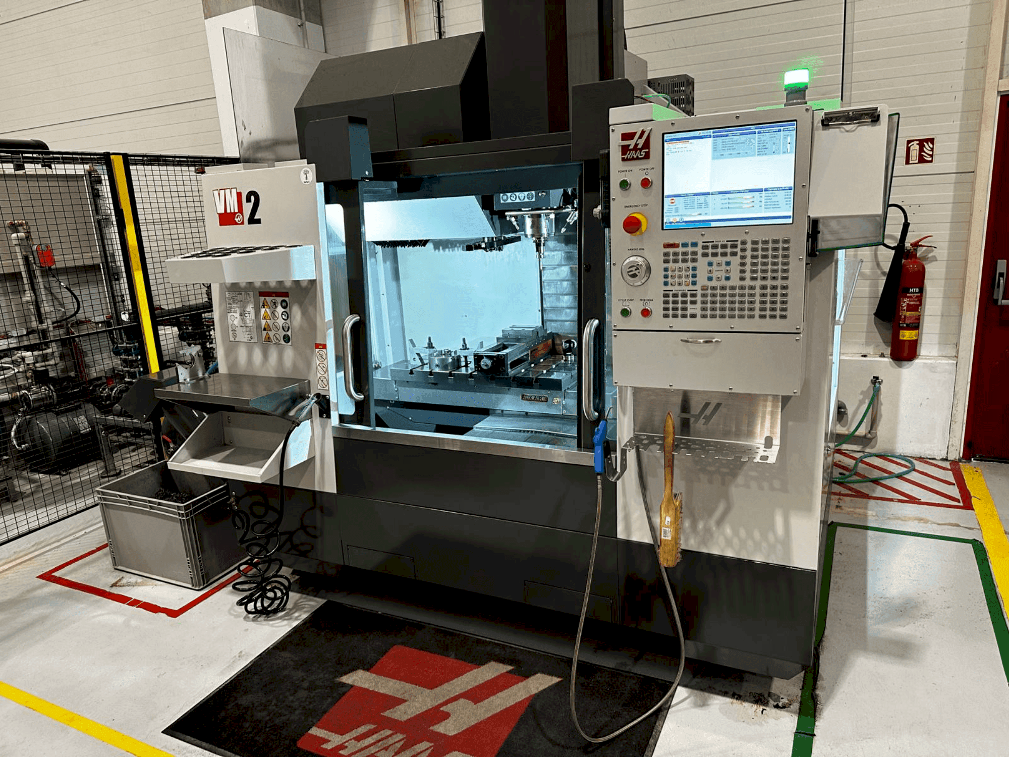 A HAAS VM-2 gép elölnézete
