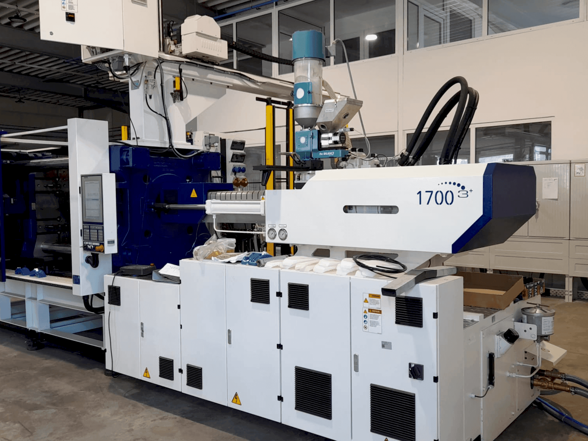 A HAITAI MA 3500 III Plus gép elölnézete