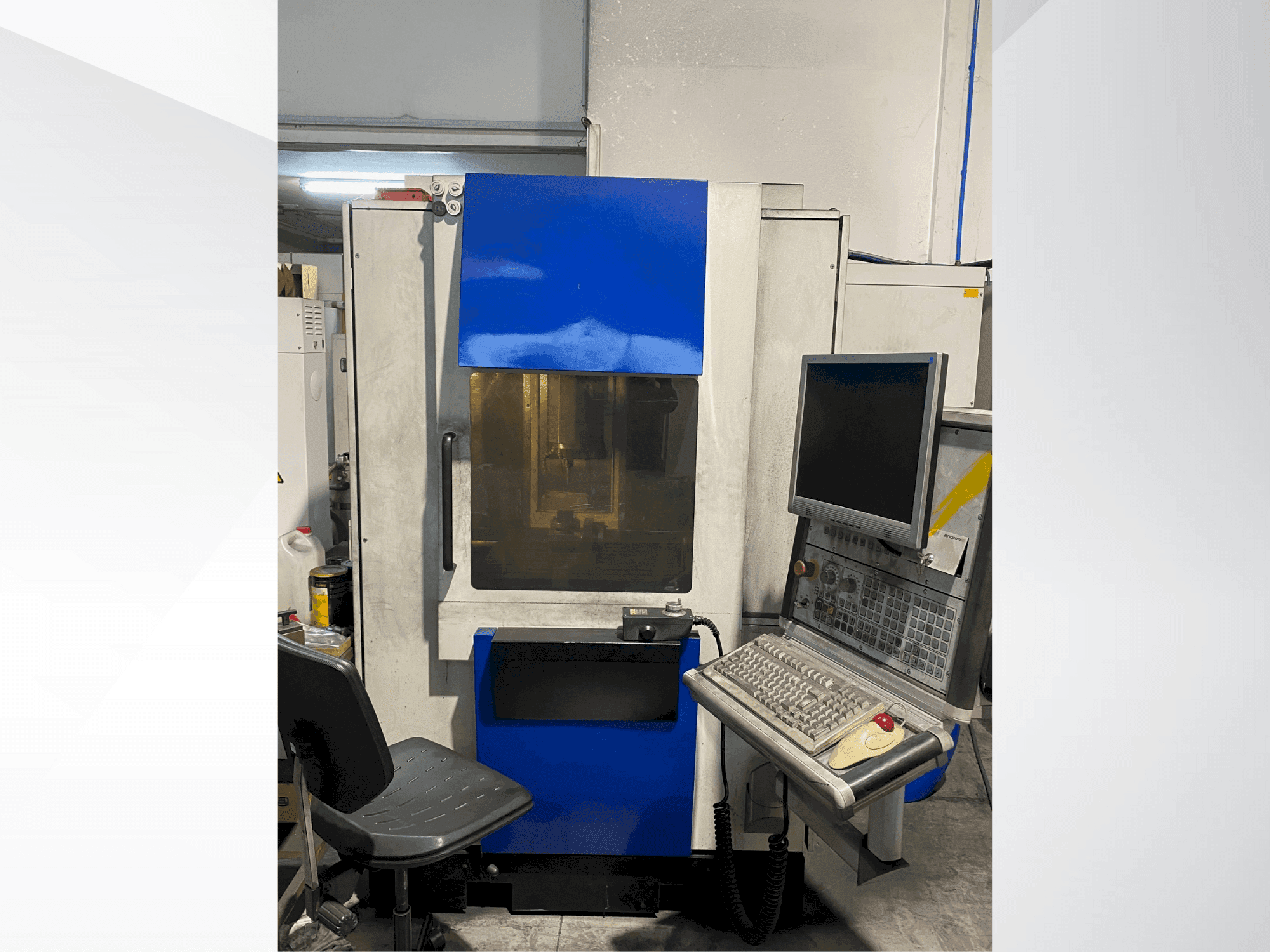 A OPS INGERSOLL 600 gép elölnézete
