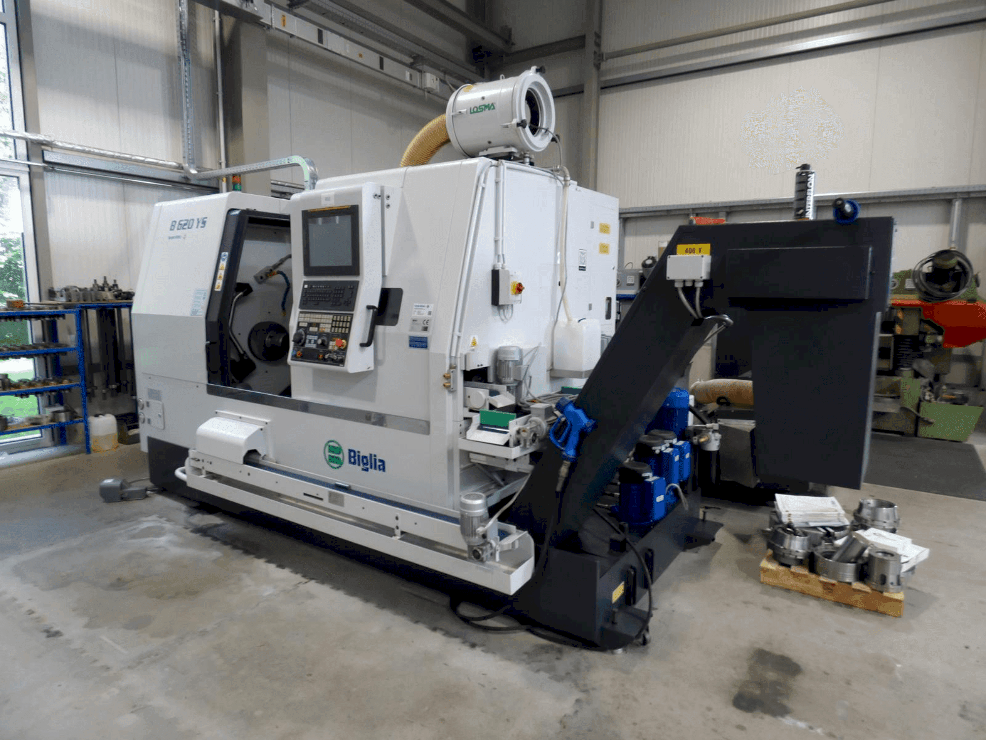 A Biglia B620YS gép elölnézete