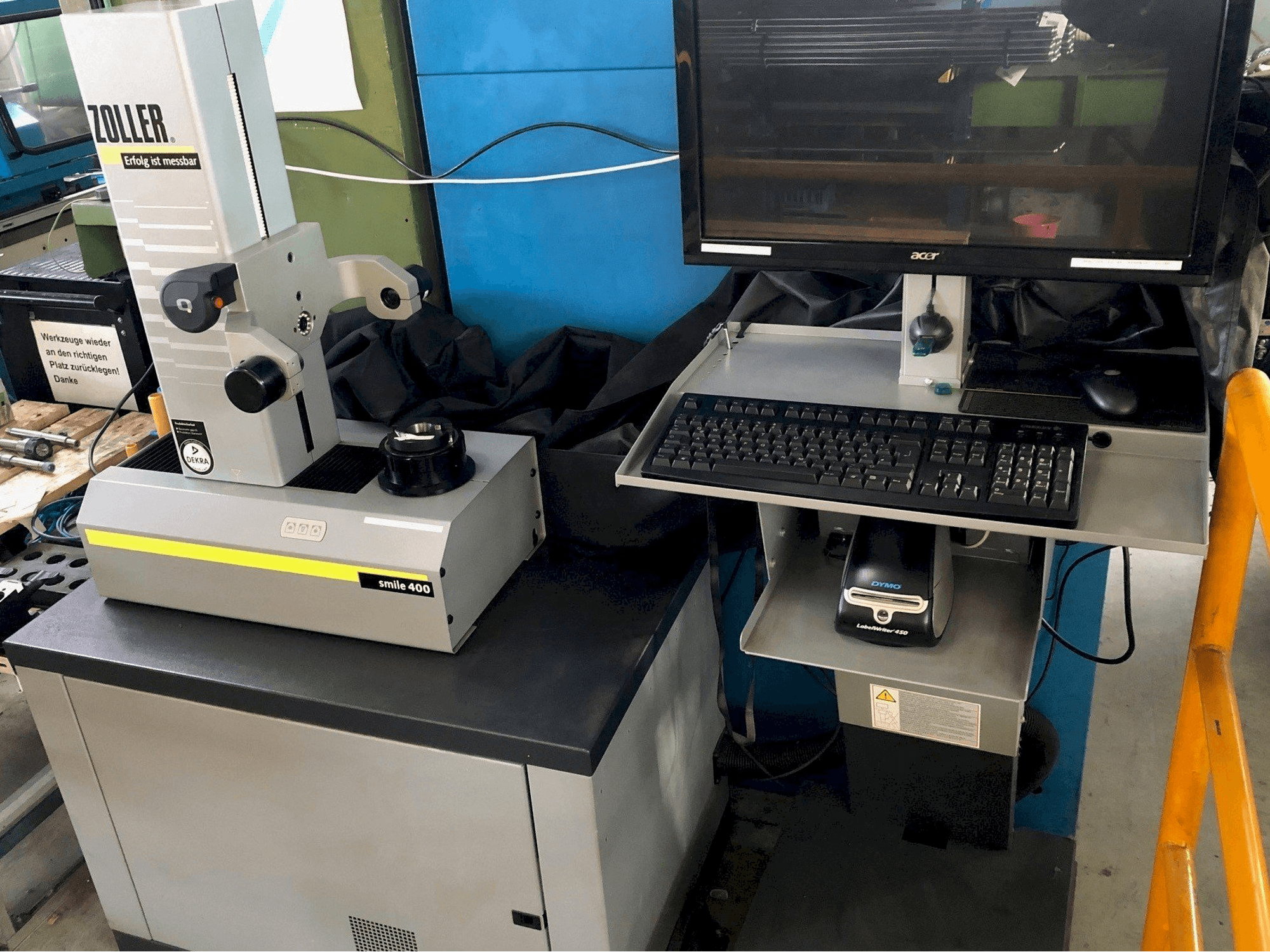 A Zoller smile 400 gép elölnézete