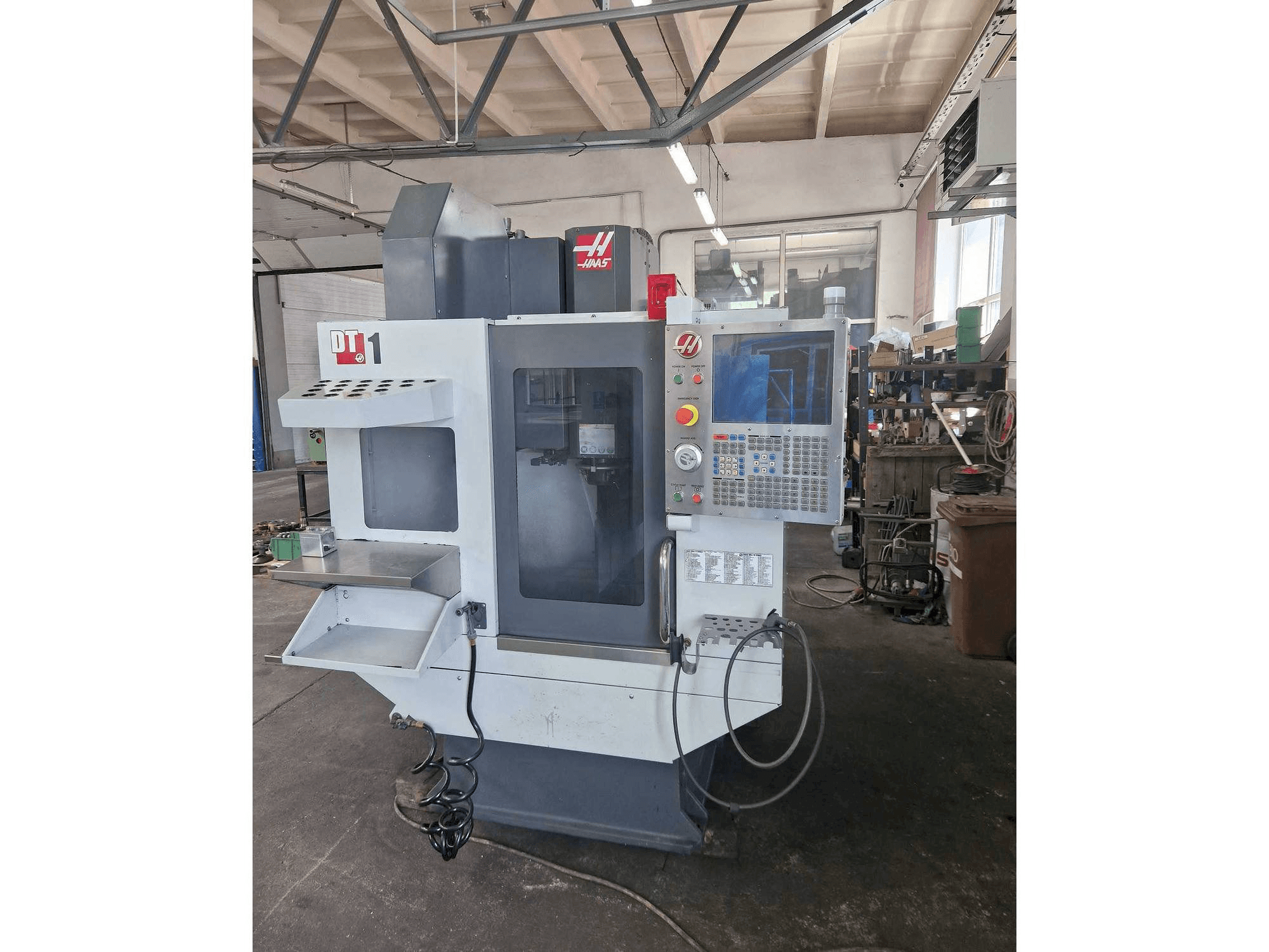 A HAAS DT-1 gép elölnézete