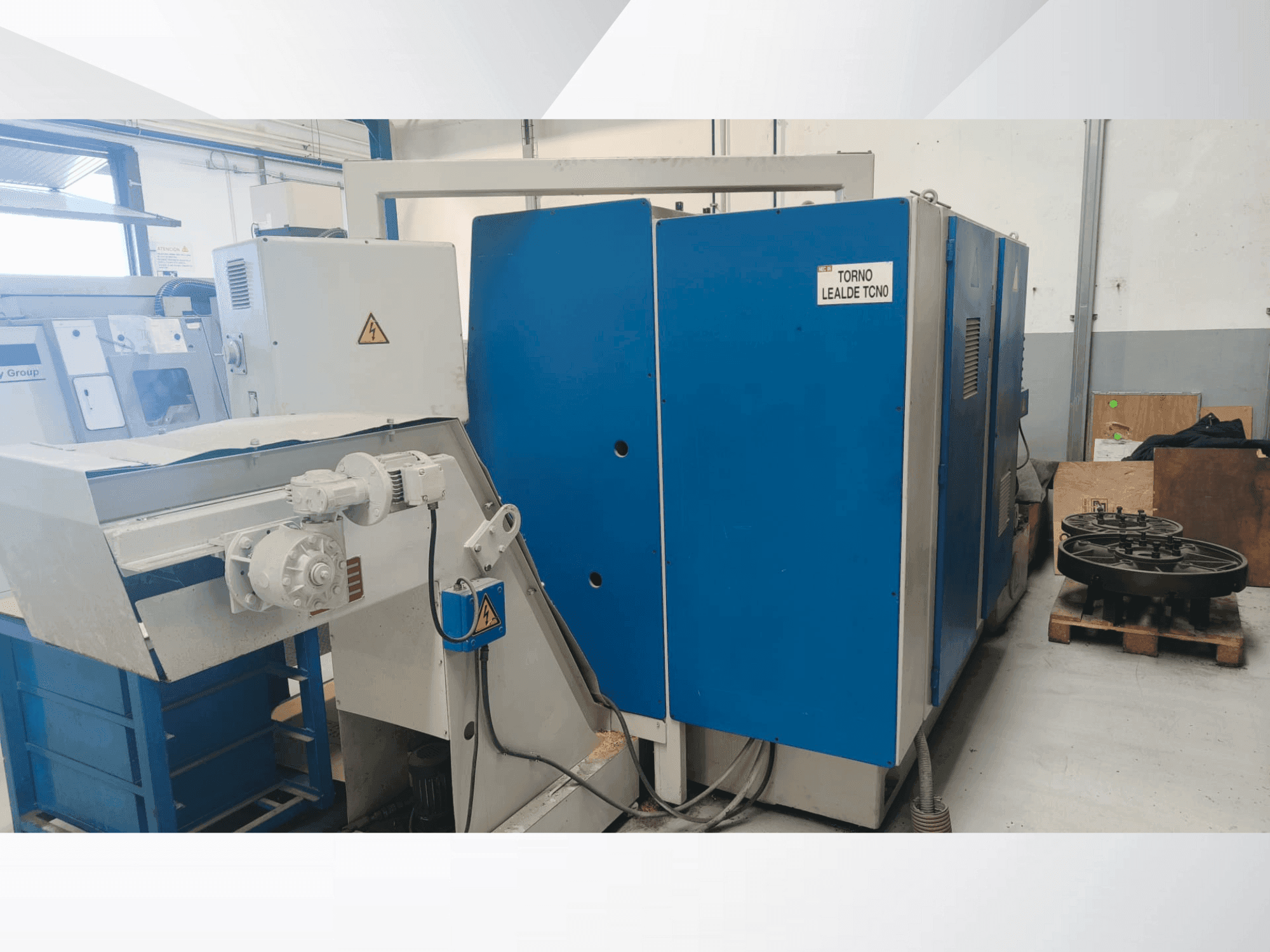 A Lealde TCN-0 gép elölnézete