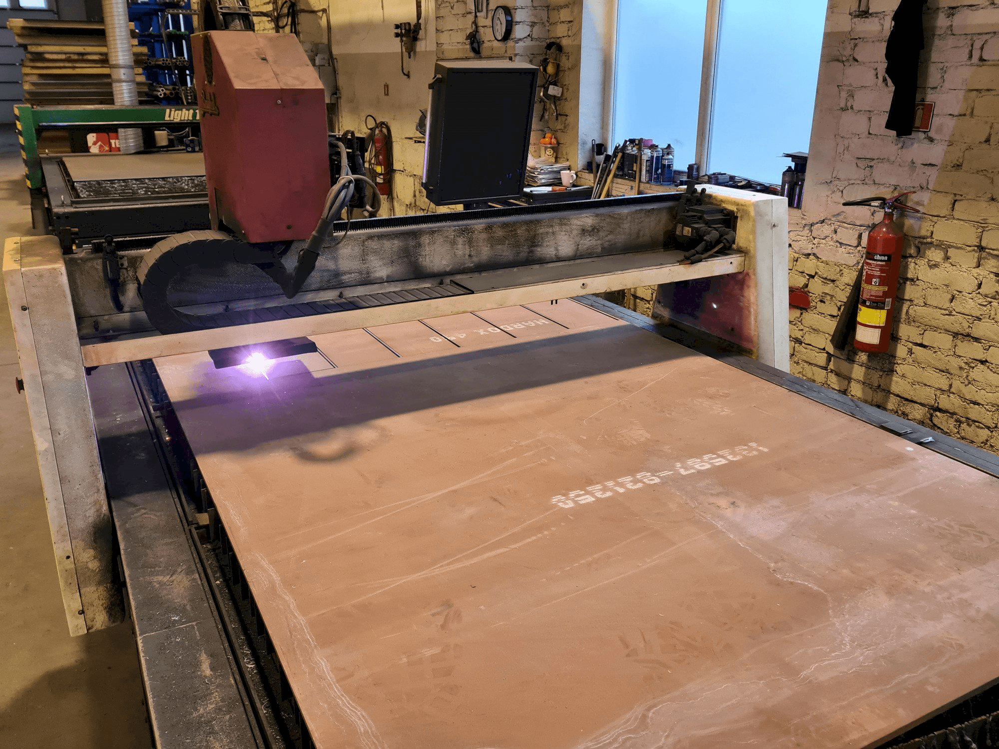 A Baykal BPH 1503 COMPACT gép elölnézete