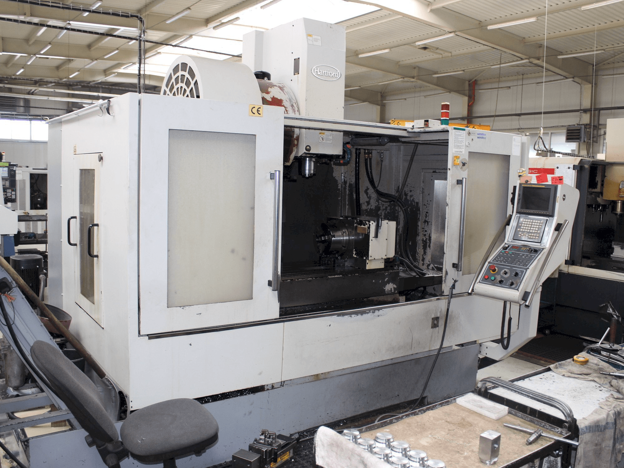 A Hartford VMC 1270A gép elölnézete
