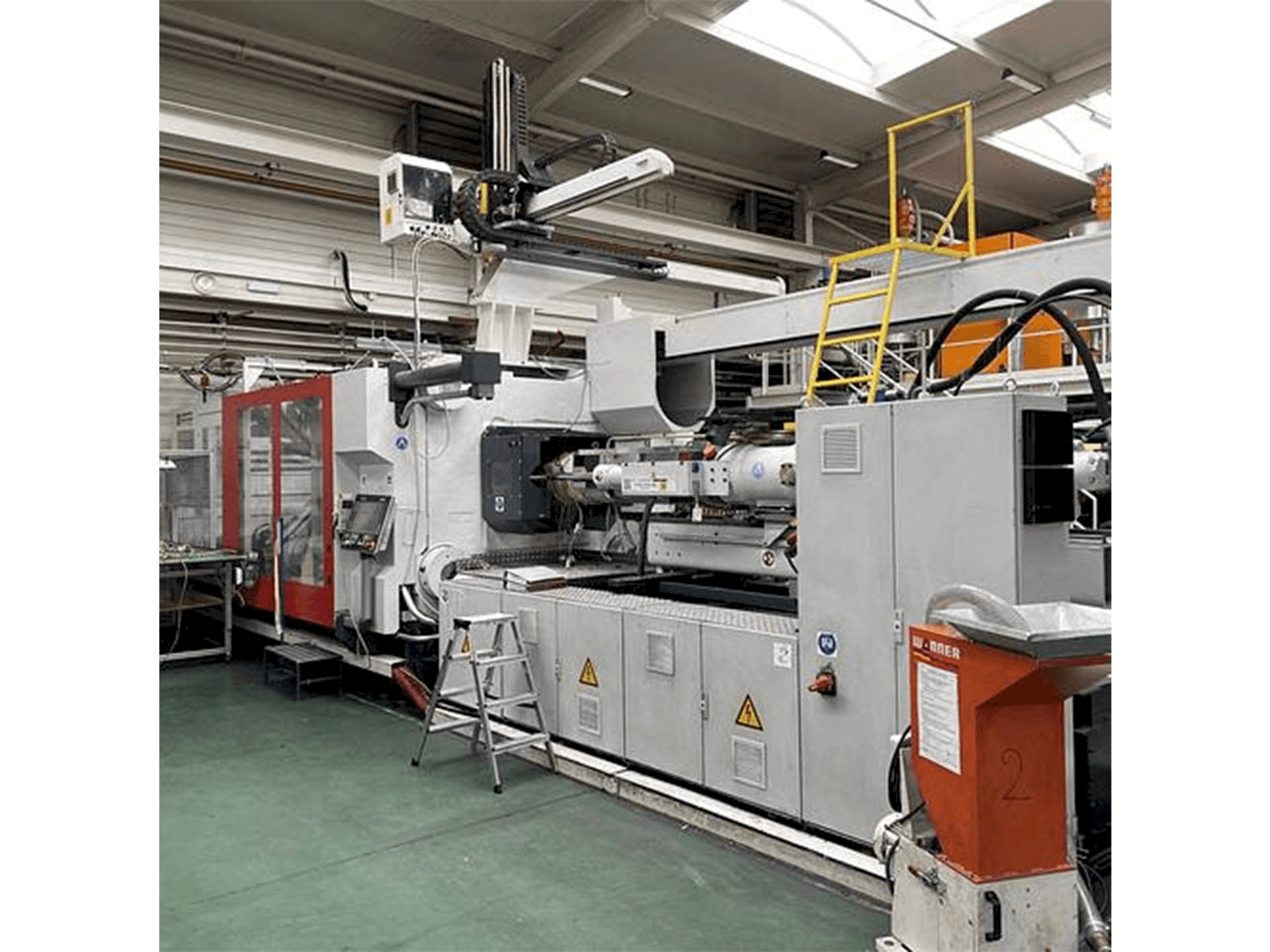 A Ferromatik Maxima MM 1000-4880 gép elölnézete