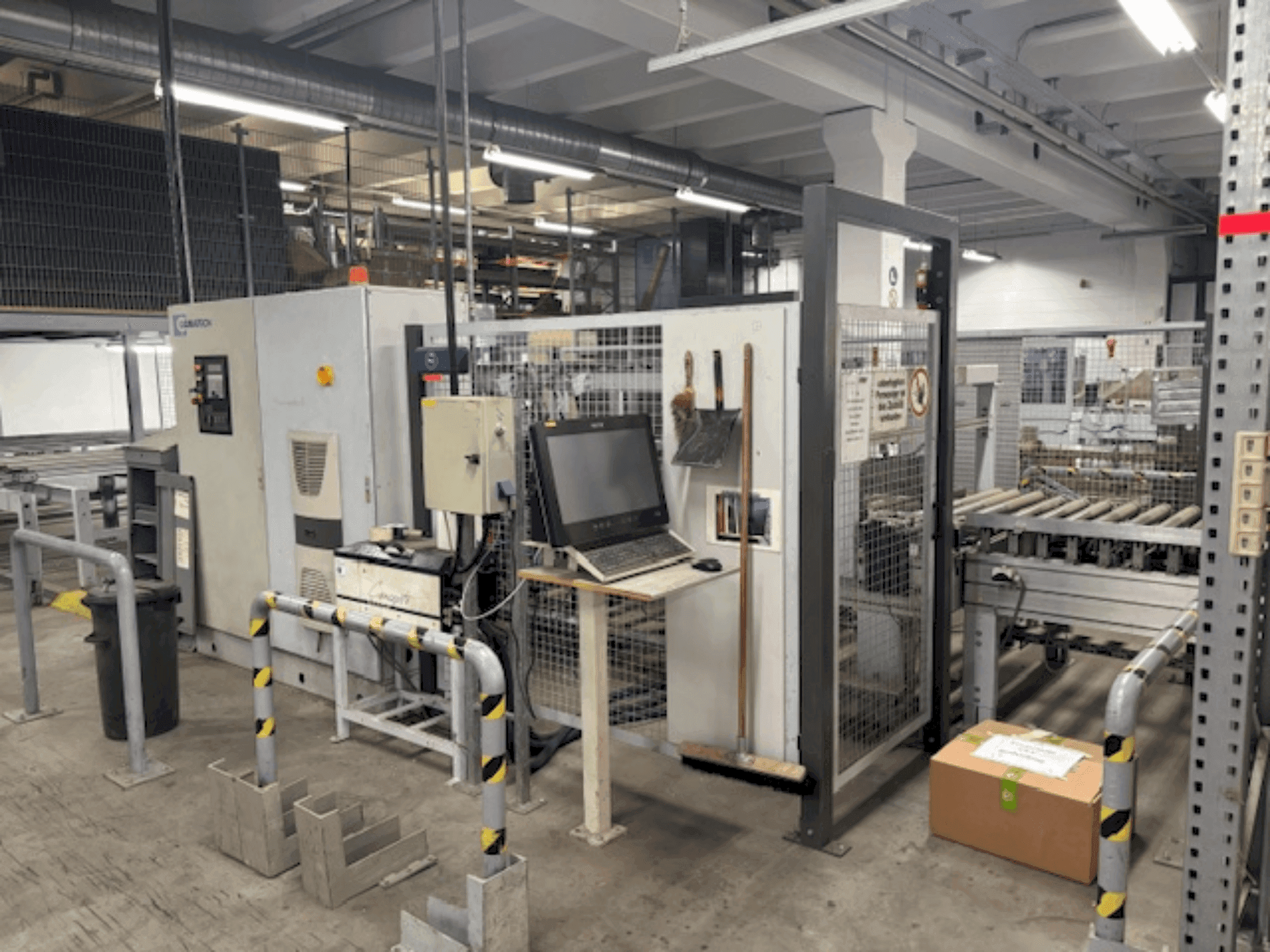 A LIGMATECH VKV50/K gép elölnézete