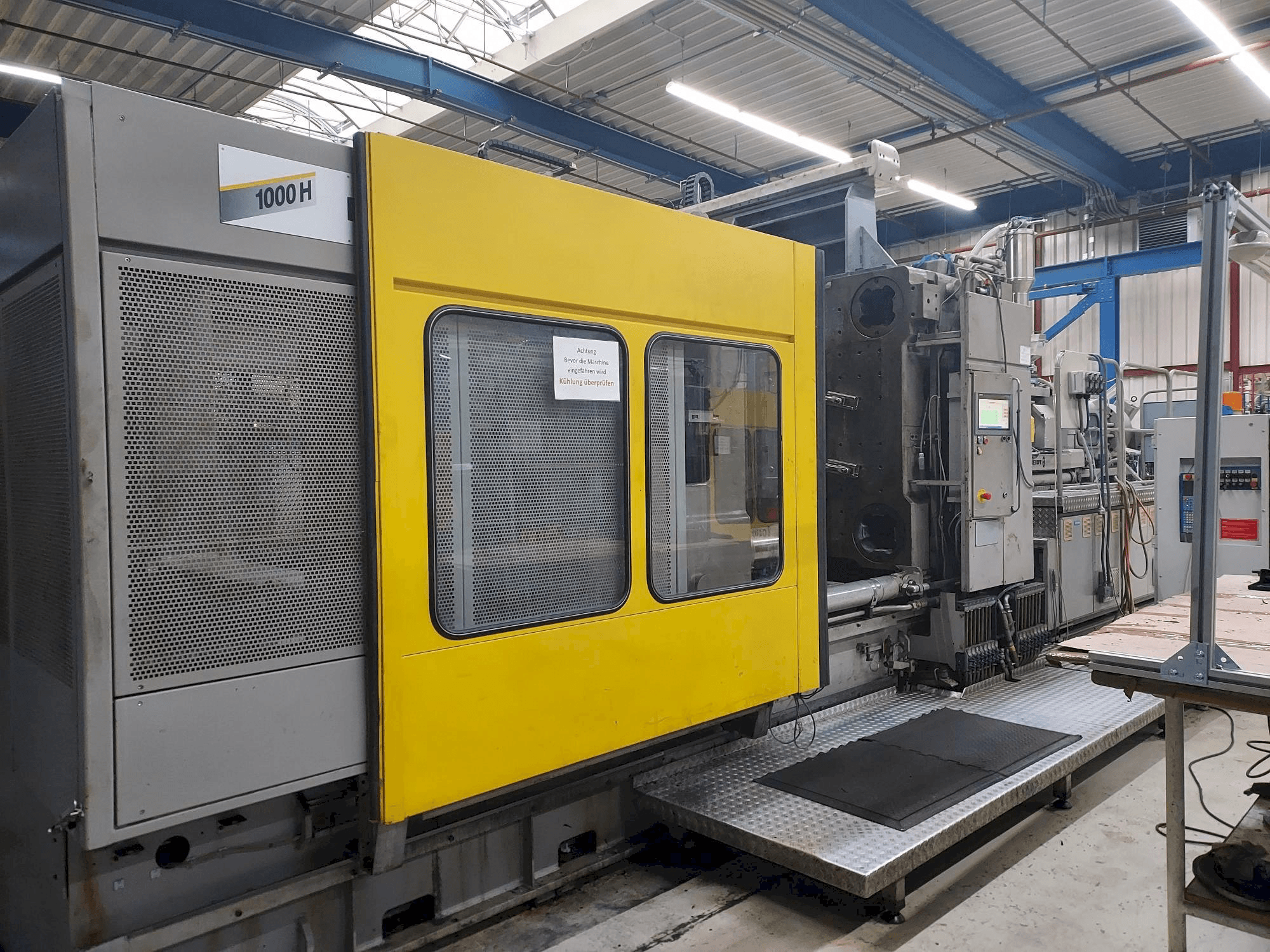 A Hemscheidt 1000 gép elölnézete