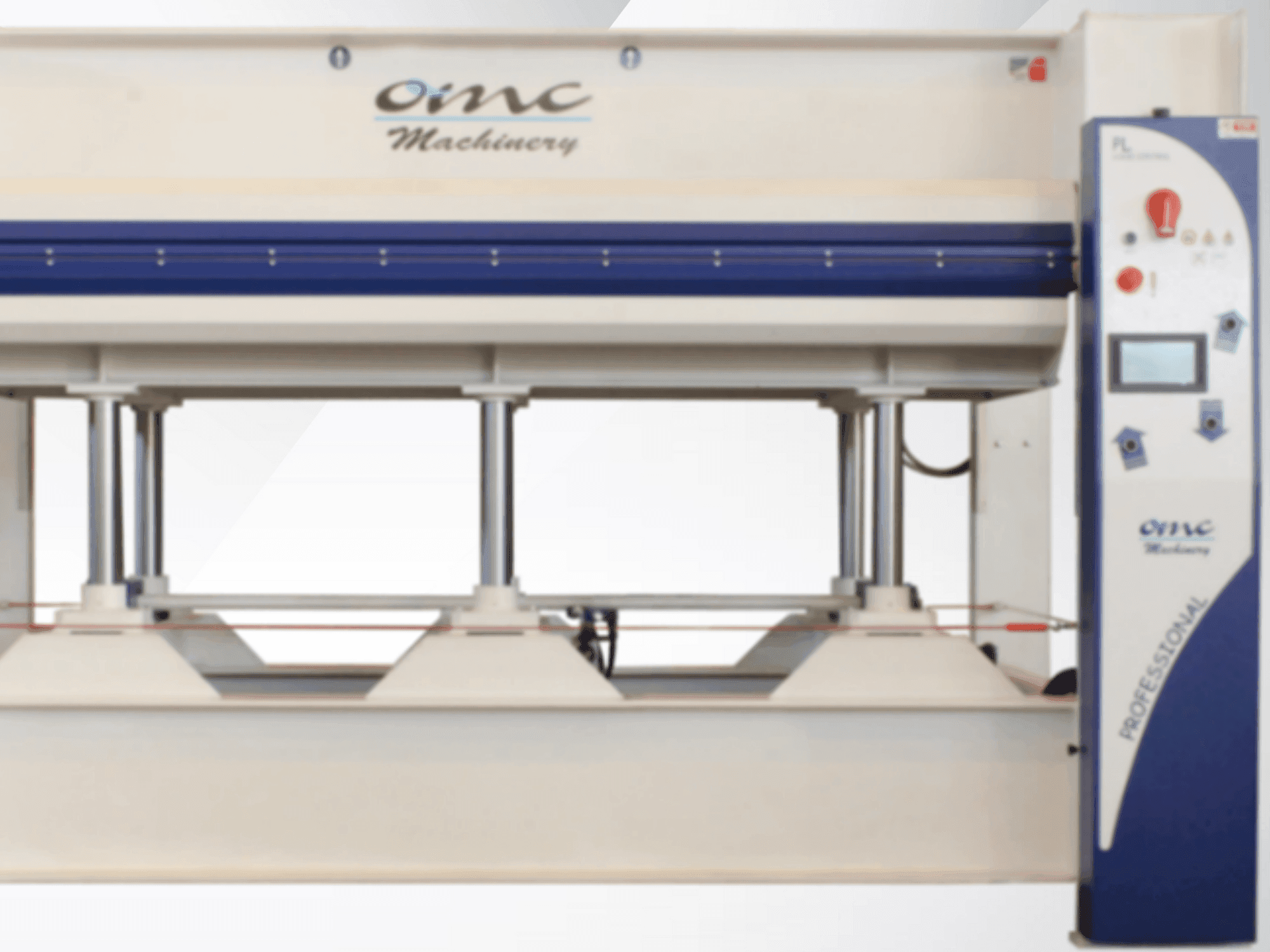 A OMC PL 90s gép elölnézete