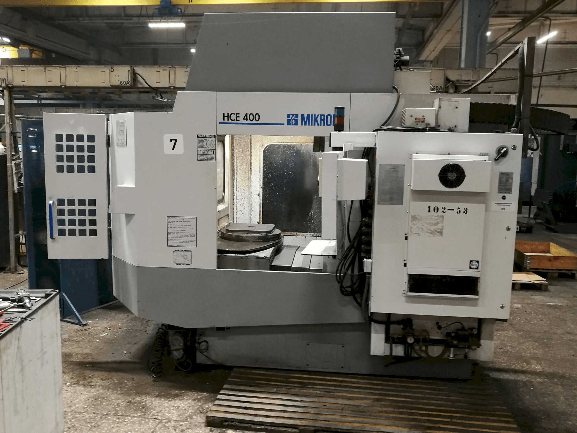 A HAAS HS-1 gép elölnézete