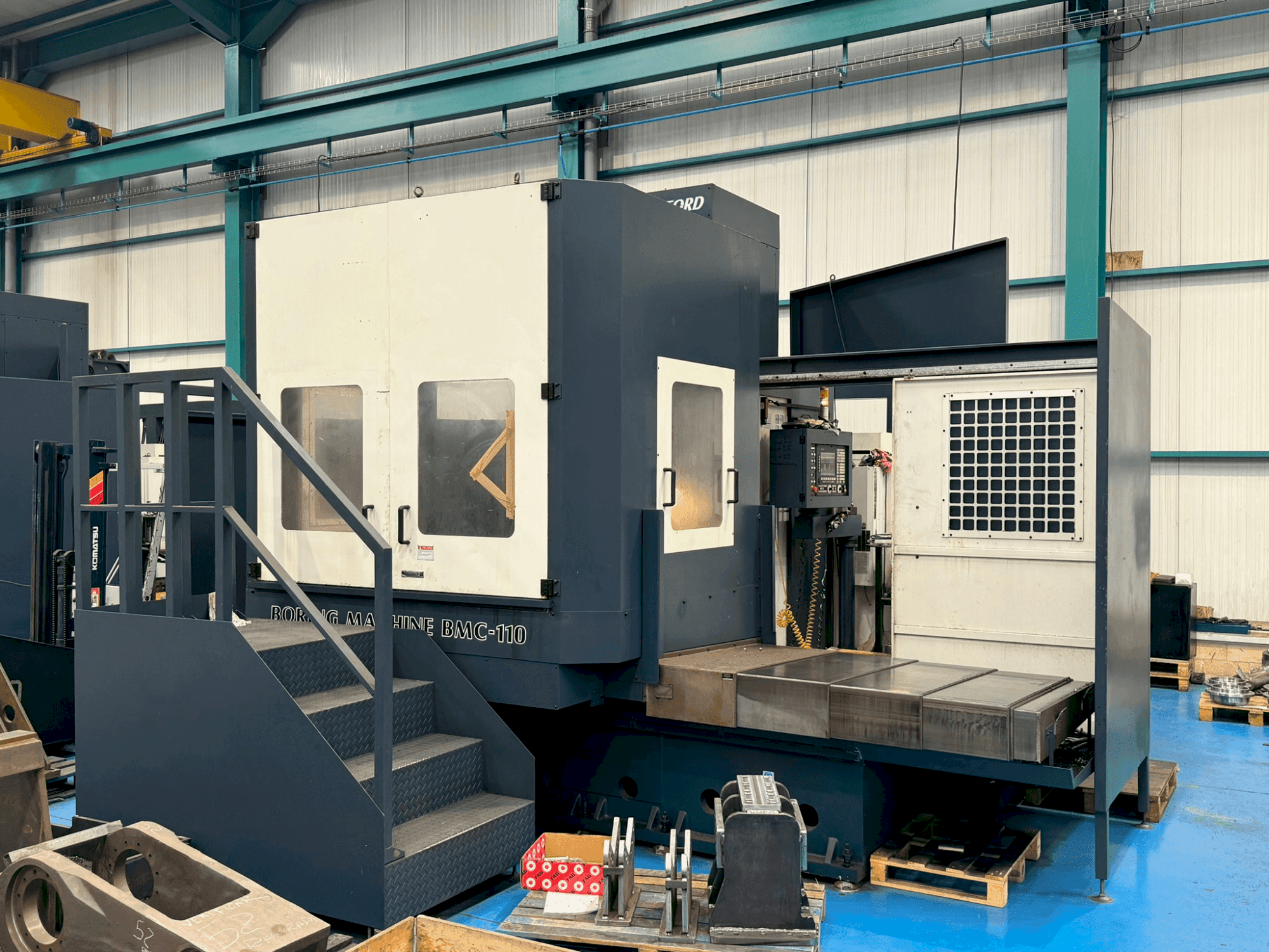 A Johnford BMC 110 gép elölnézete