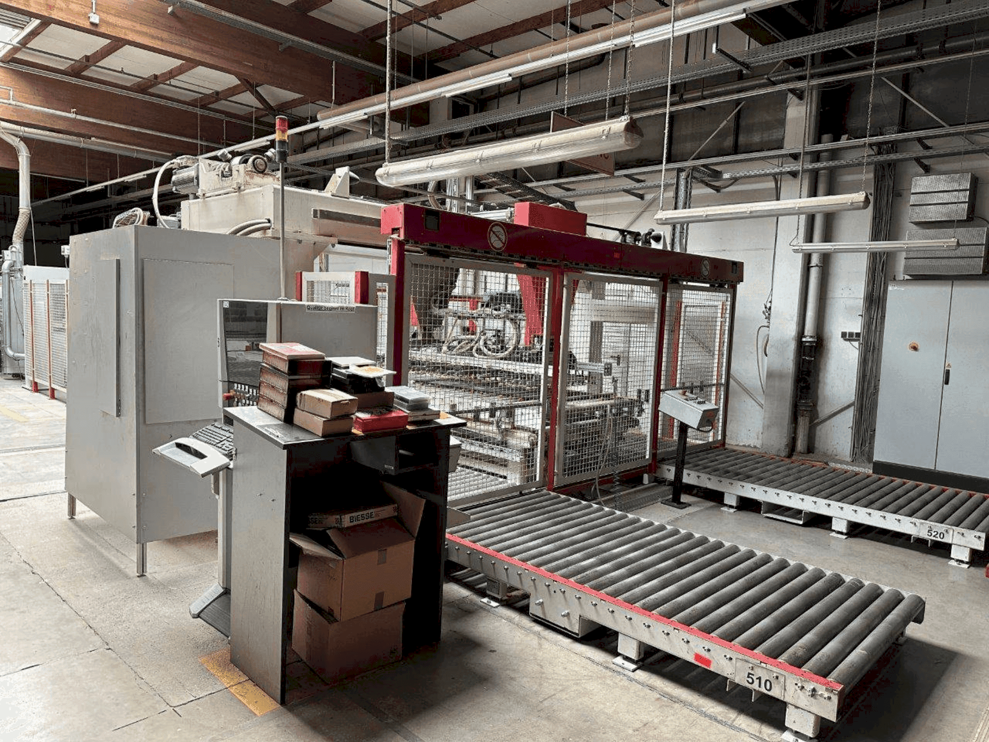 A BIESSE TECHNO KERNELL gép elölnézete