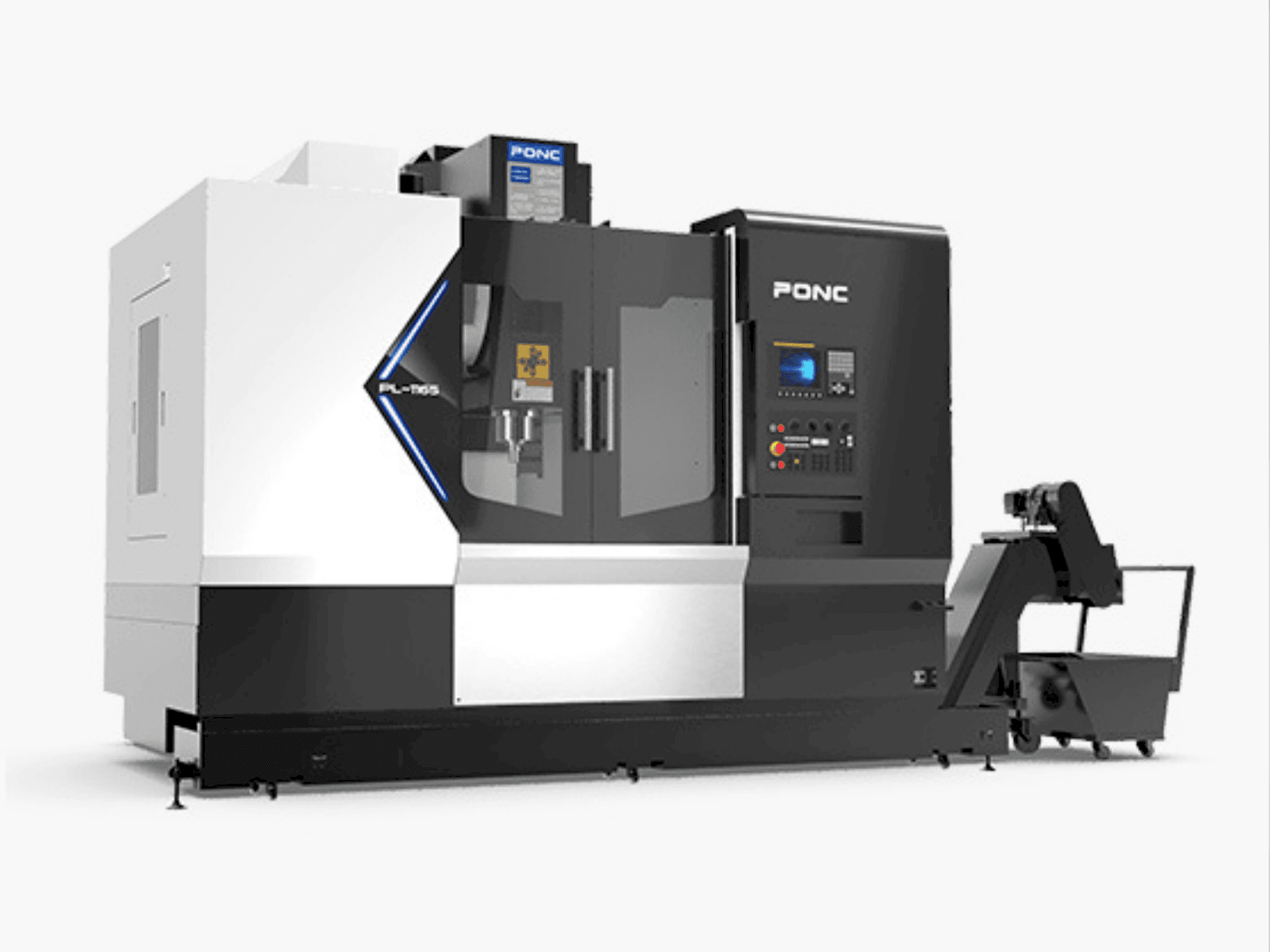 A PONC PL 855 gép elölnézete