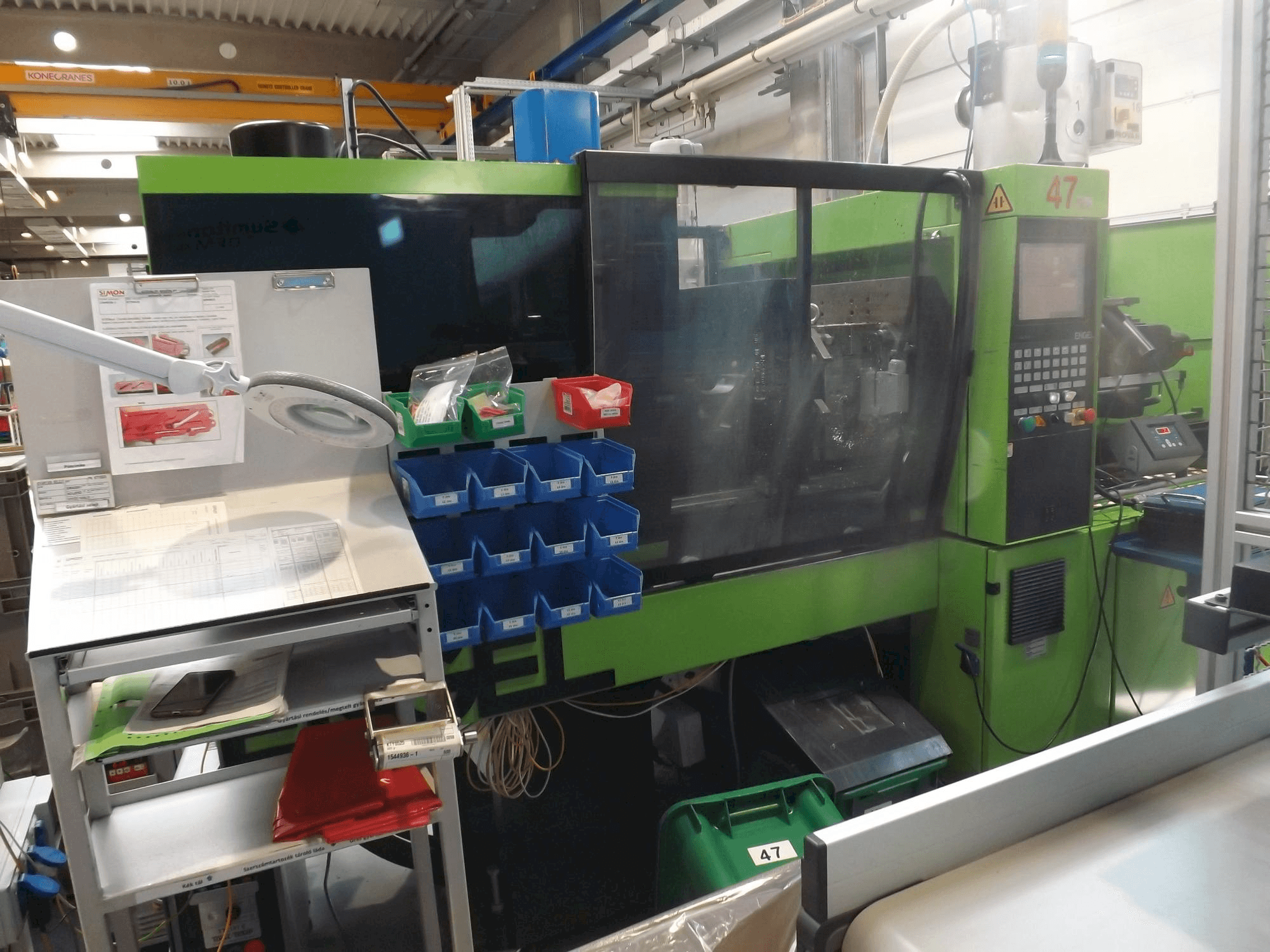 A ENGEL Victory 330/80 Focus gép elölnézete