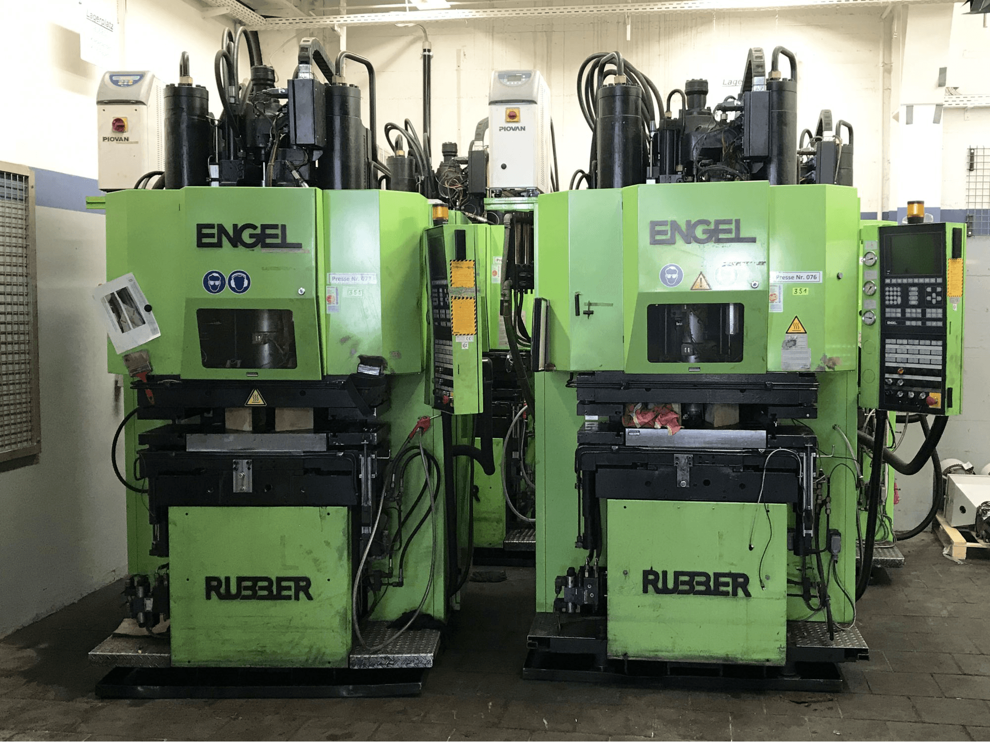 A ENGEL ES 200/45 VHTL gép elölnézete