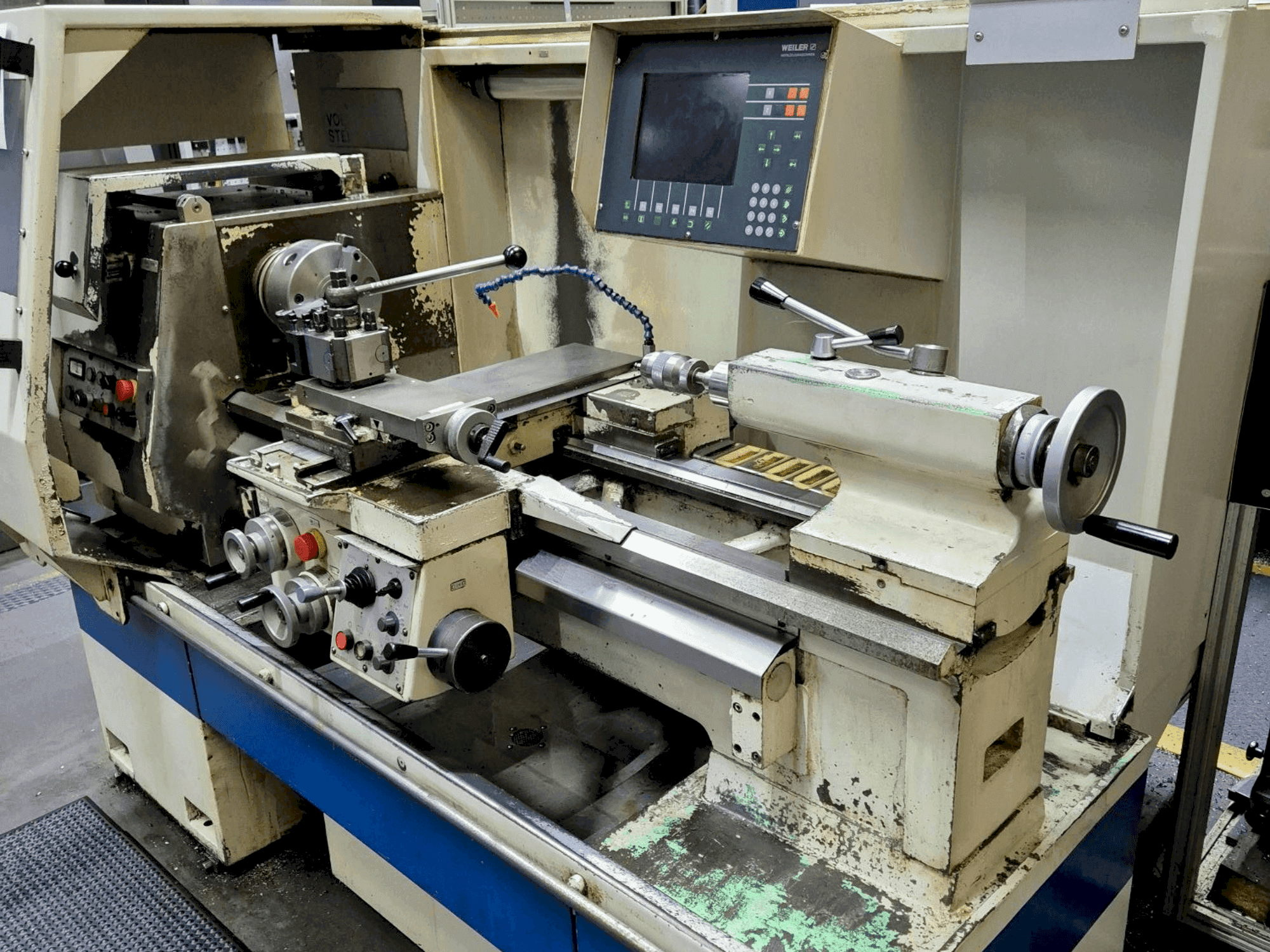 A Weiler E 35 gép elölnézete