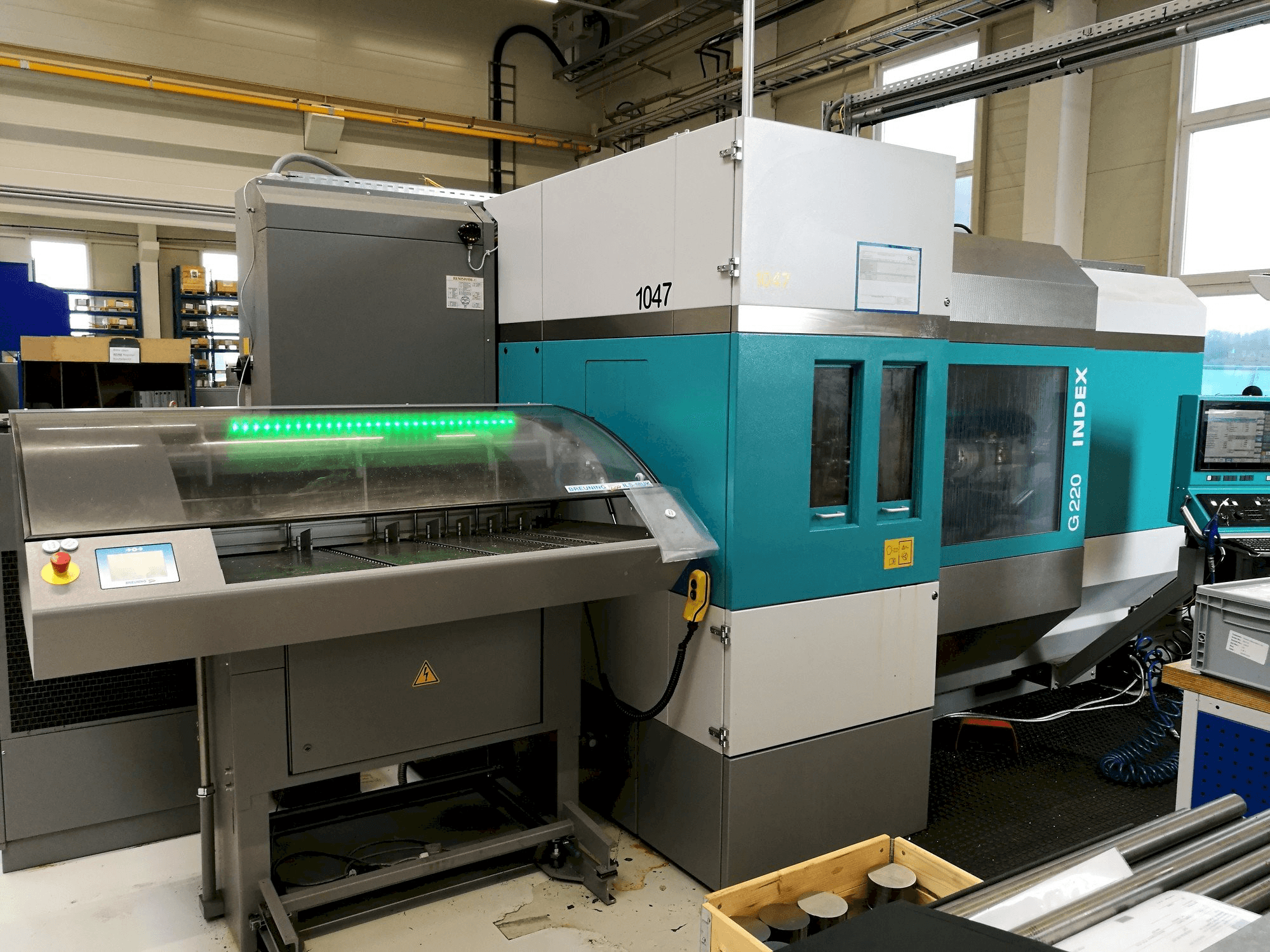 A Index G220 gép elölnézete