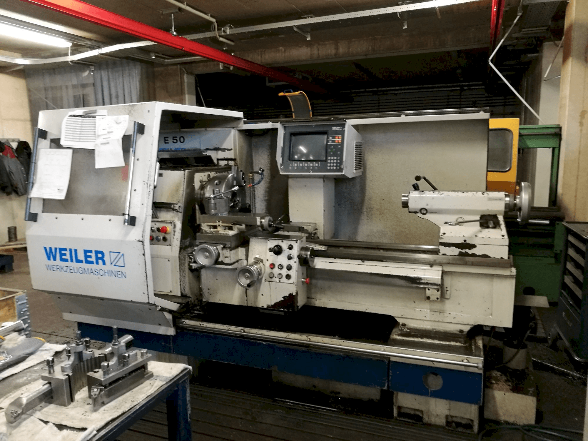 A Weiler E50/1 gép elölnézete