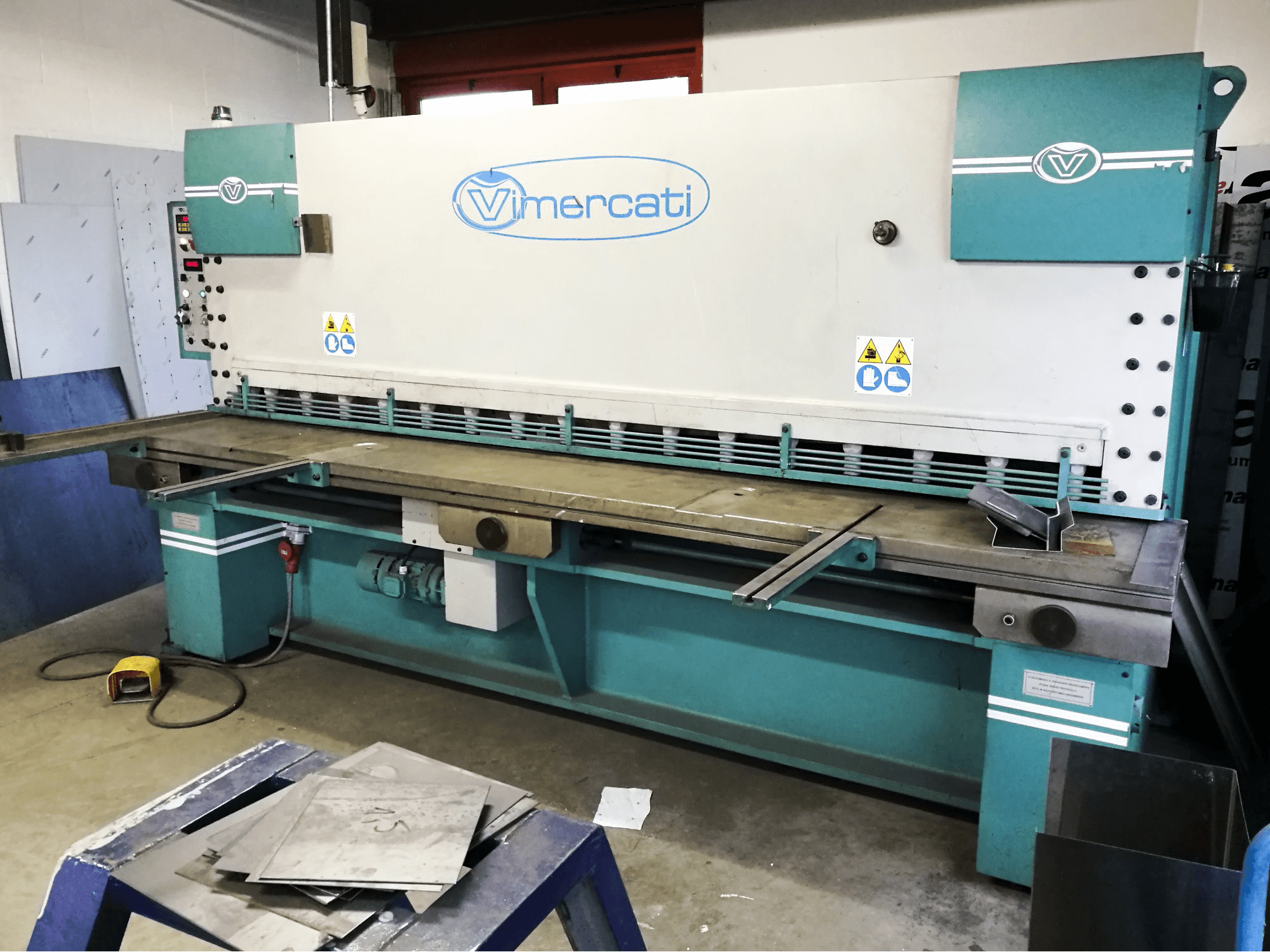 A Vimercati CSI 3050x6 gép jobb nézete