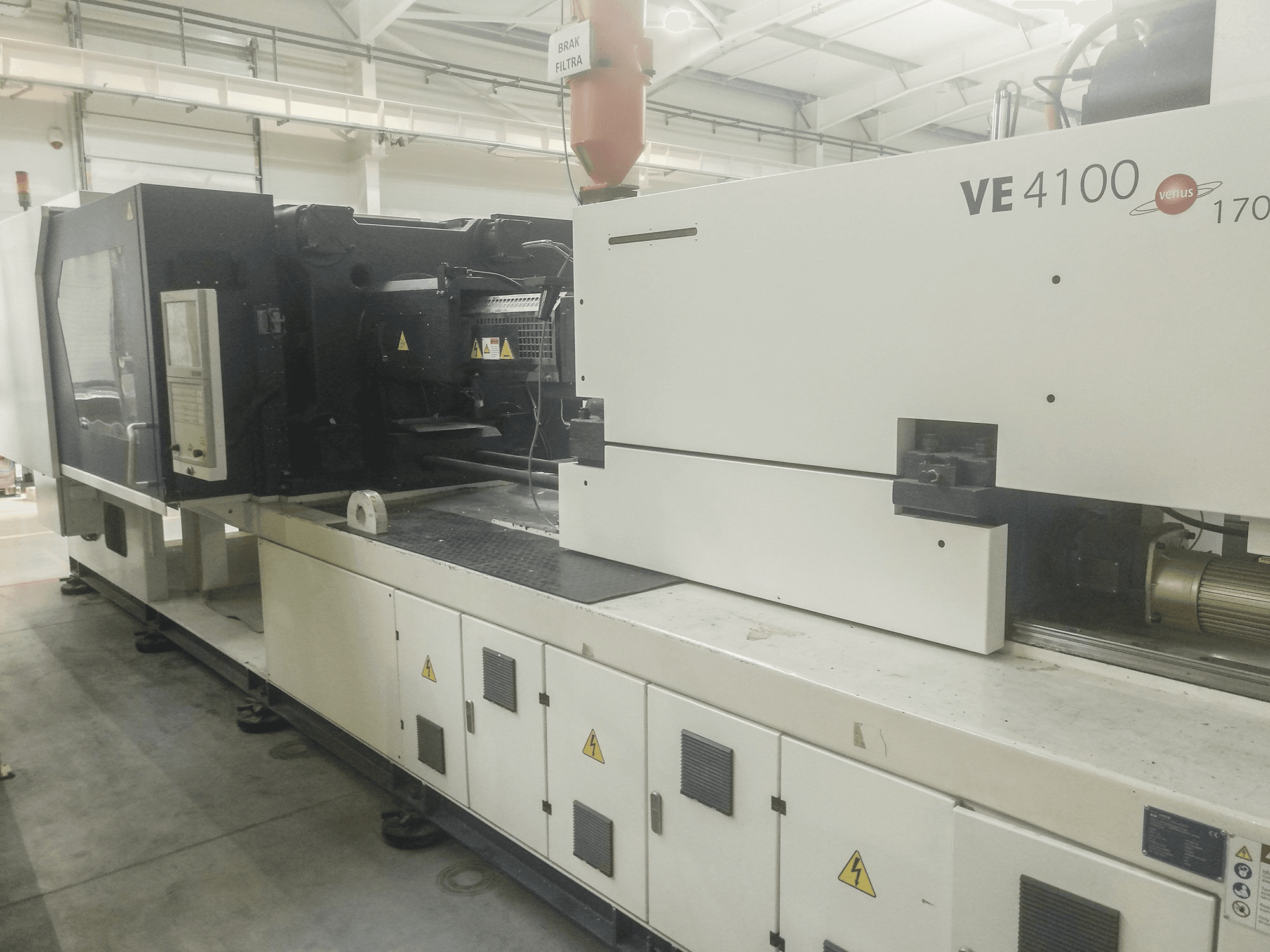 A Zhafir VE 4100/1700 gép jobb nézete