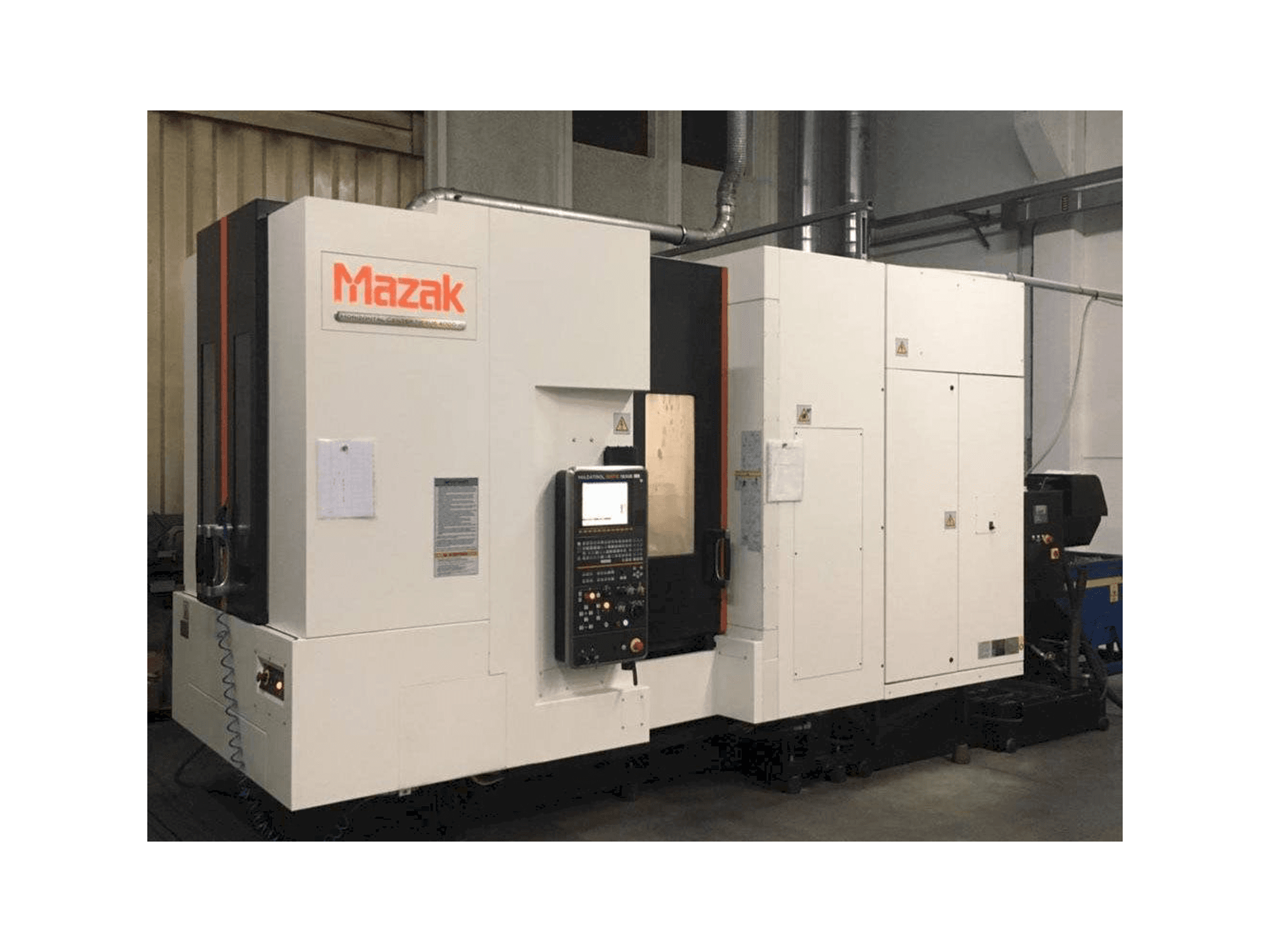 A Mazak HC Nexus 4000 MK II gép elölnézete