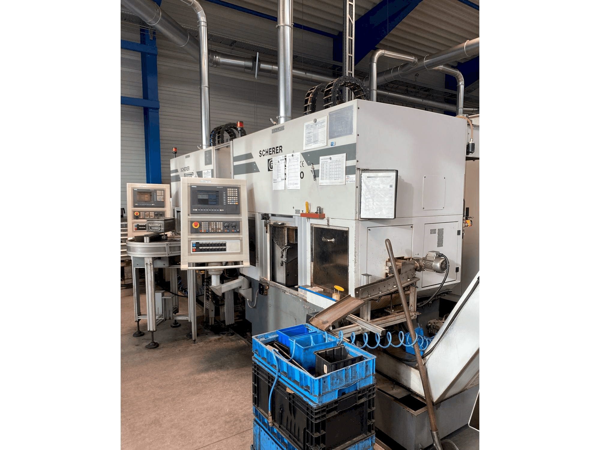 A Scherer - Feinbau VDZ 100 gép elölnézete