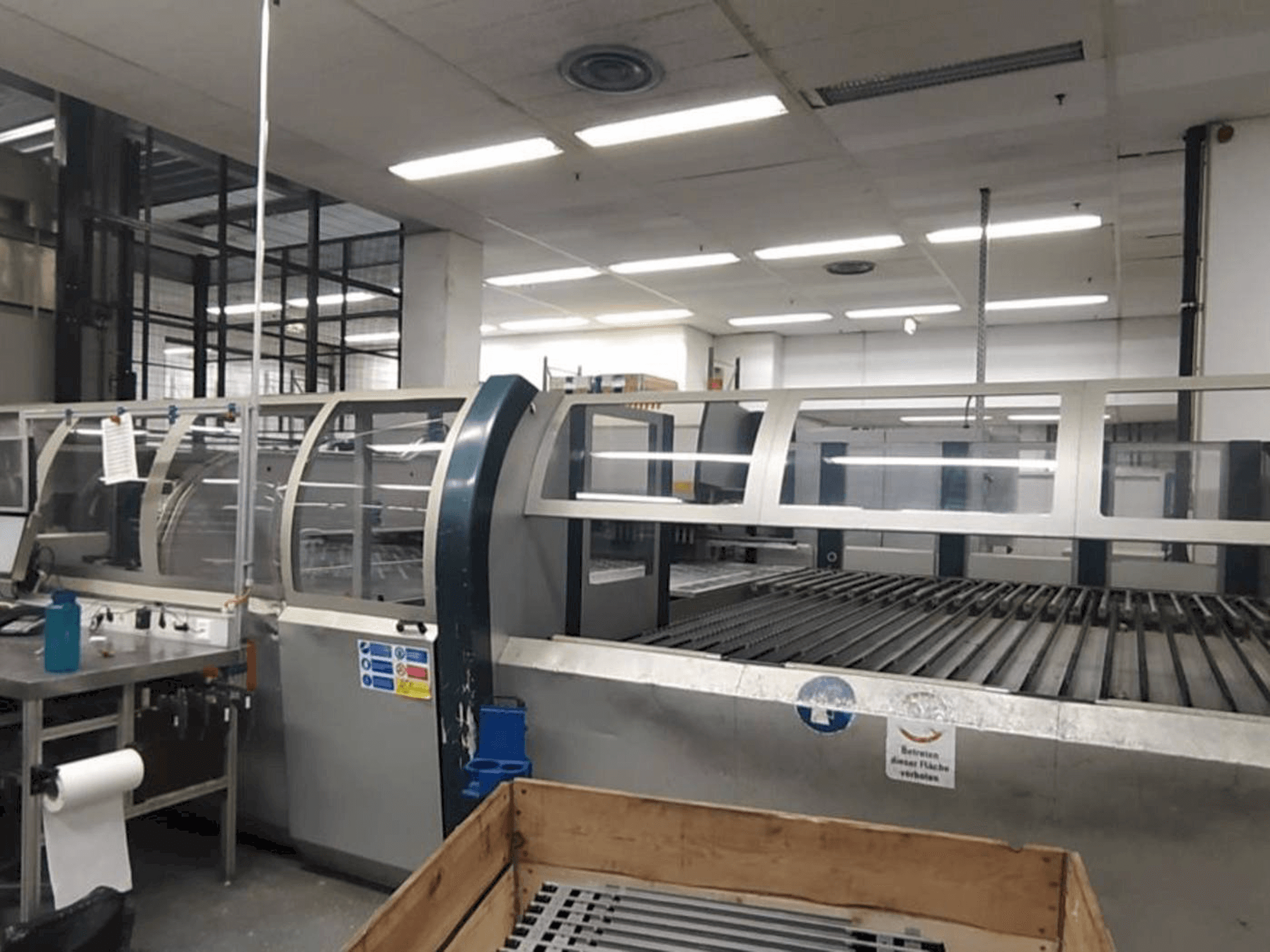 A Salvagnini P4 gép elölnézete