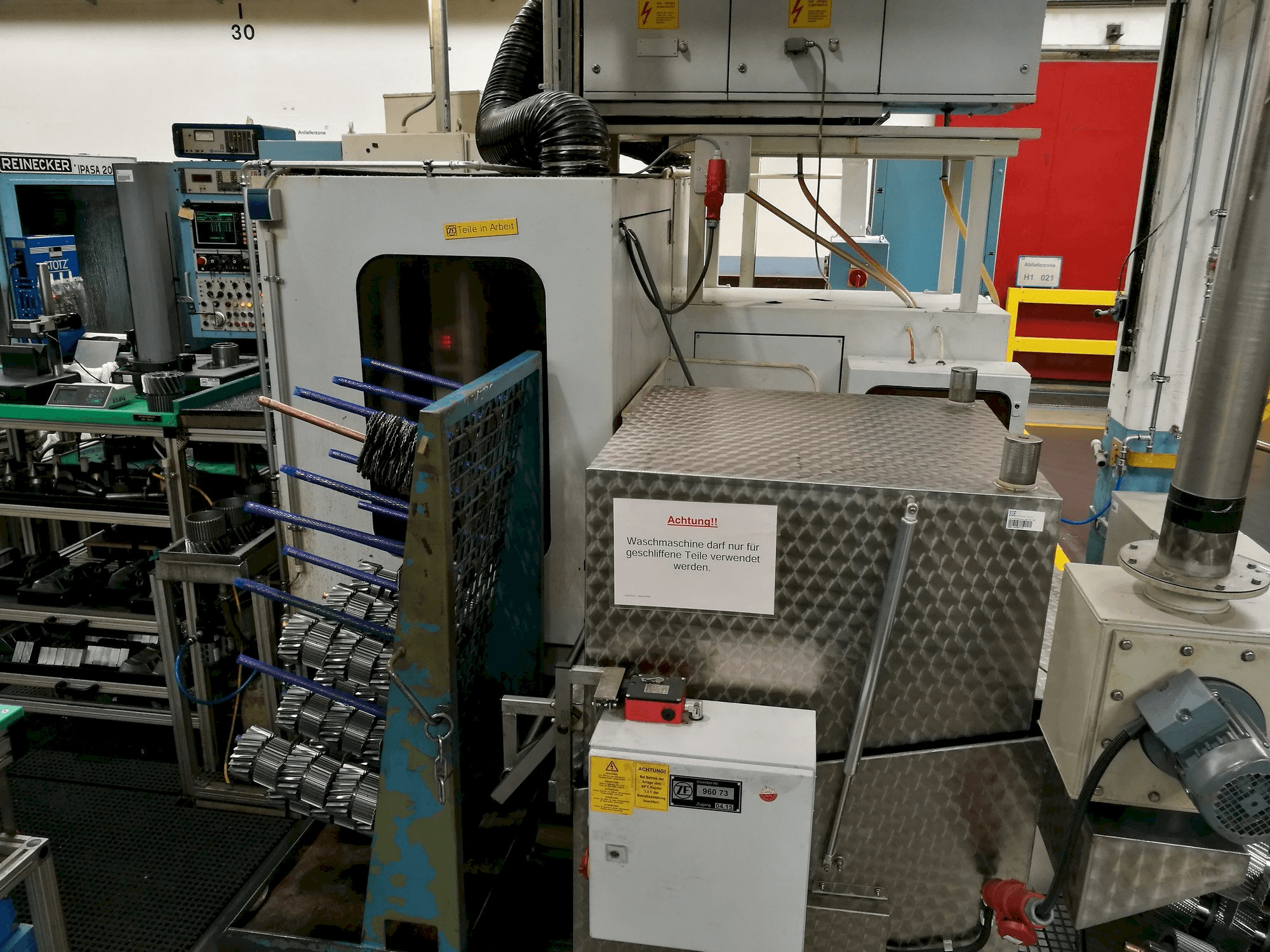 A Pfauter PH 280 gép elölnézete