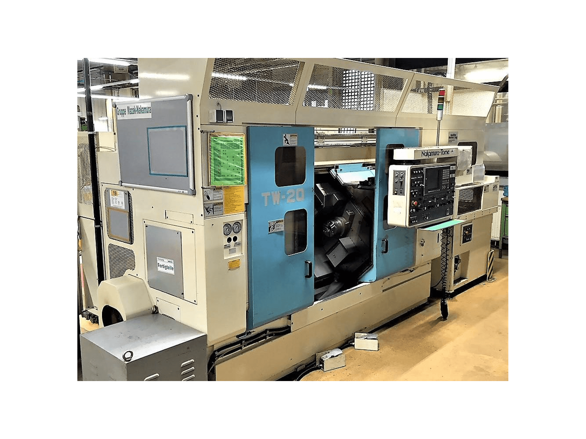 A NAKAMURA-TOME TW-20 gép bal oldali nézete