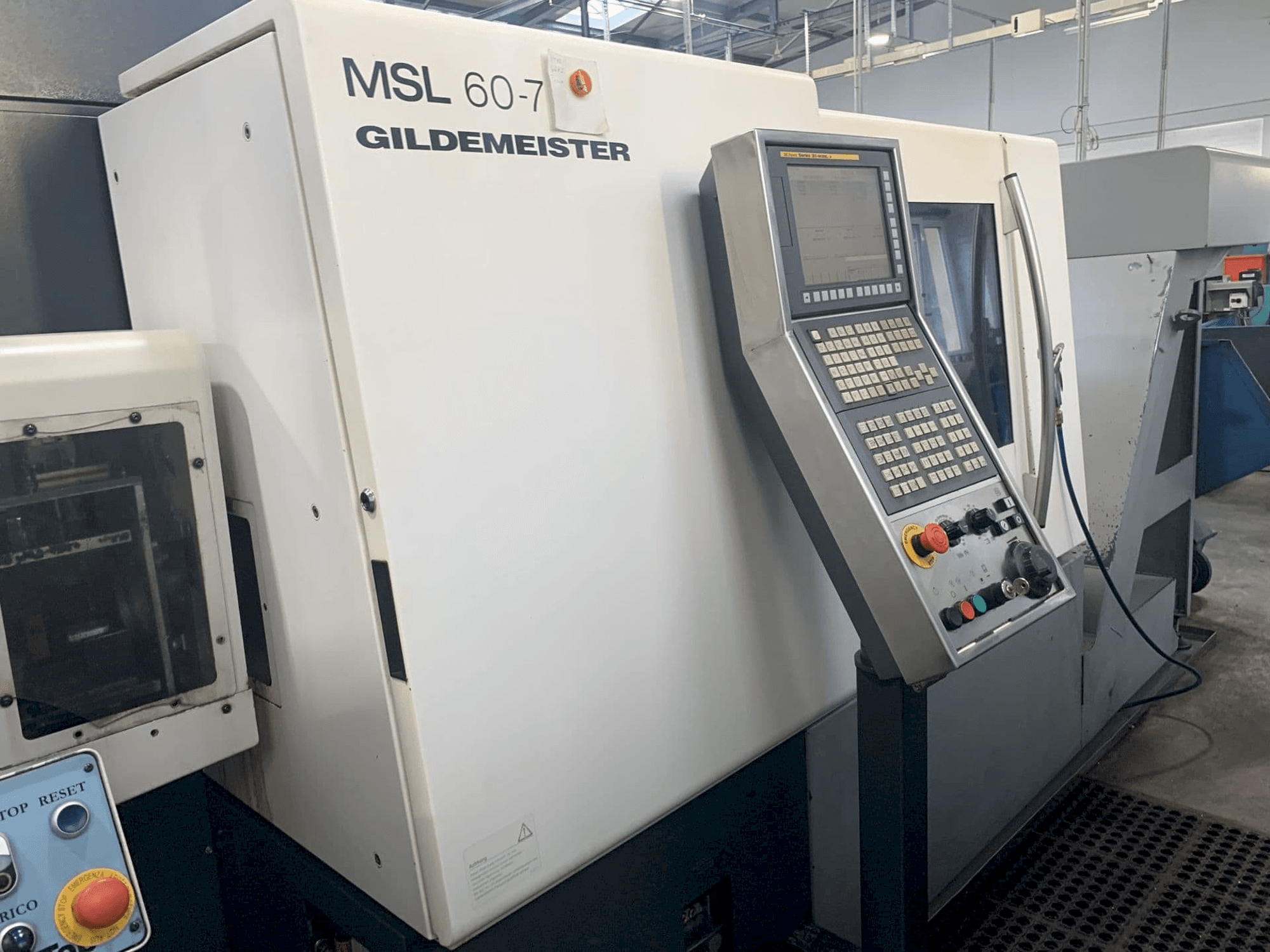 A DMG MSL 60 / 7 gép elölnézete
