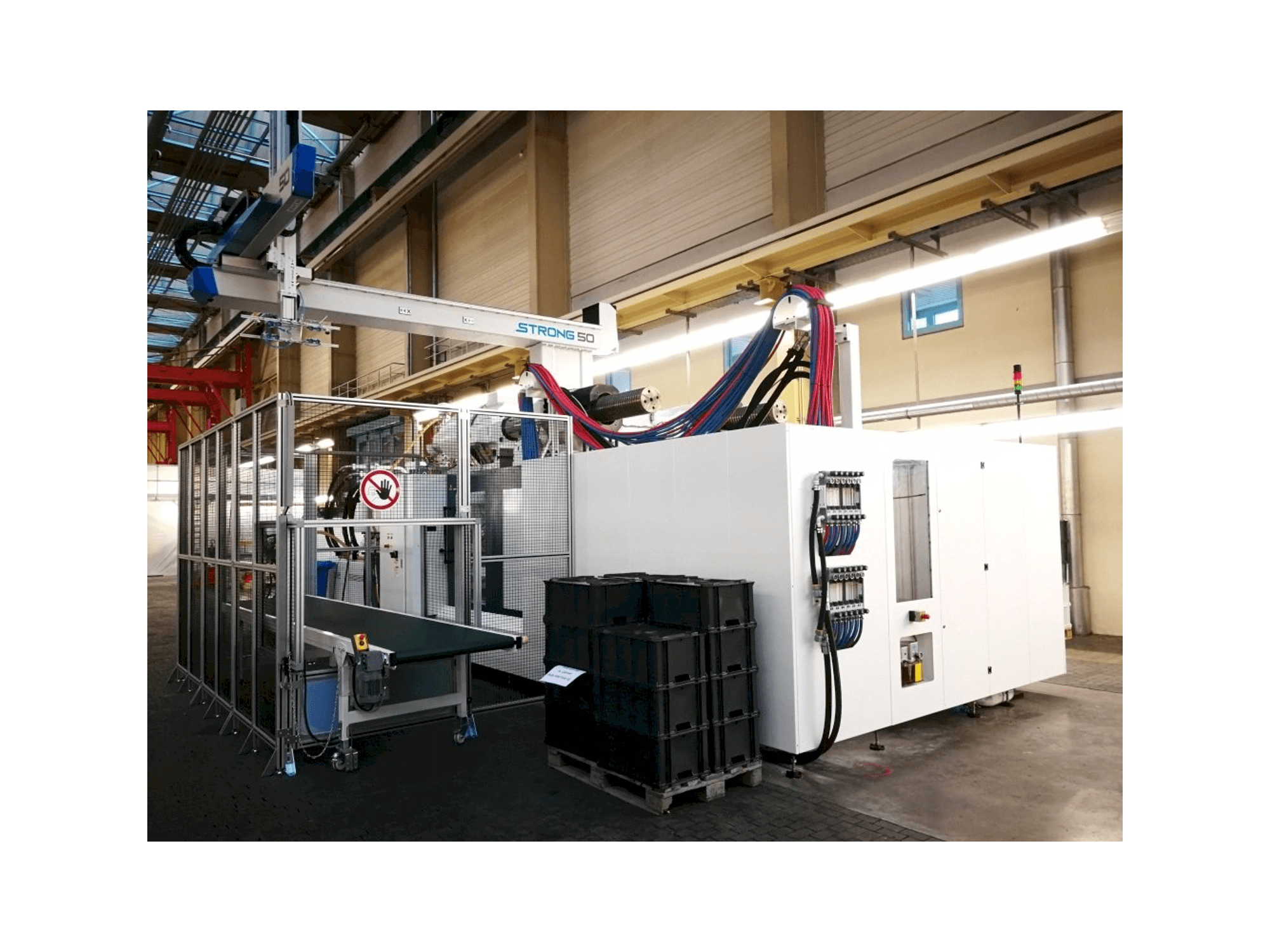 A HAITIAN Jupiter II Plus gép elölnézete