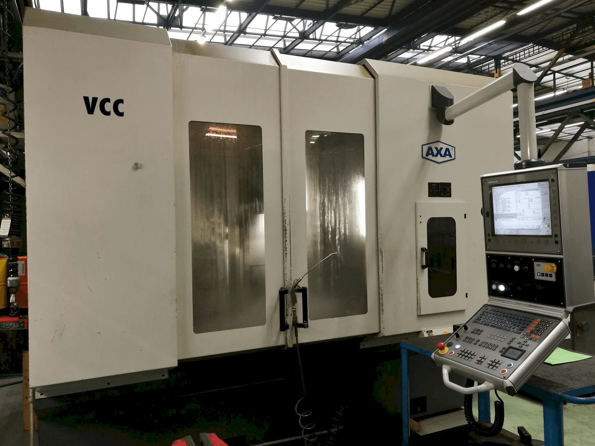 A AXA VCC 1200 gép elölnézete