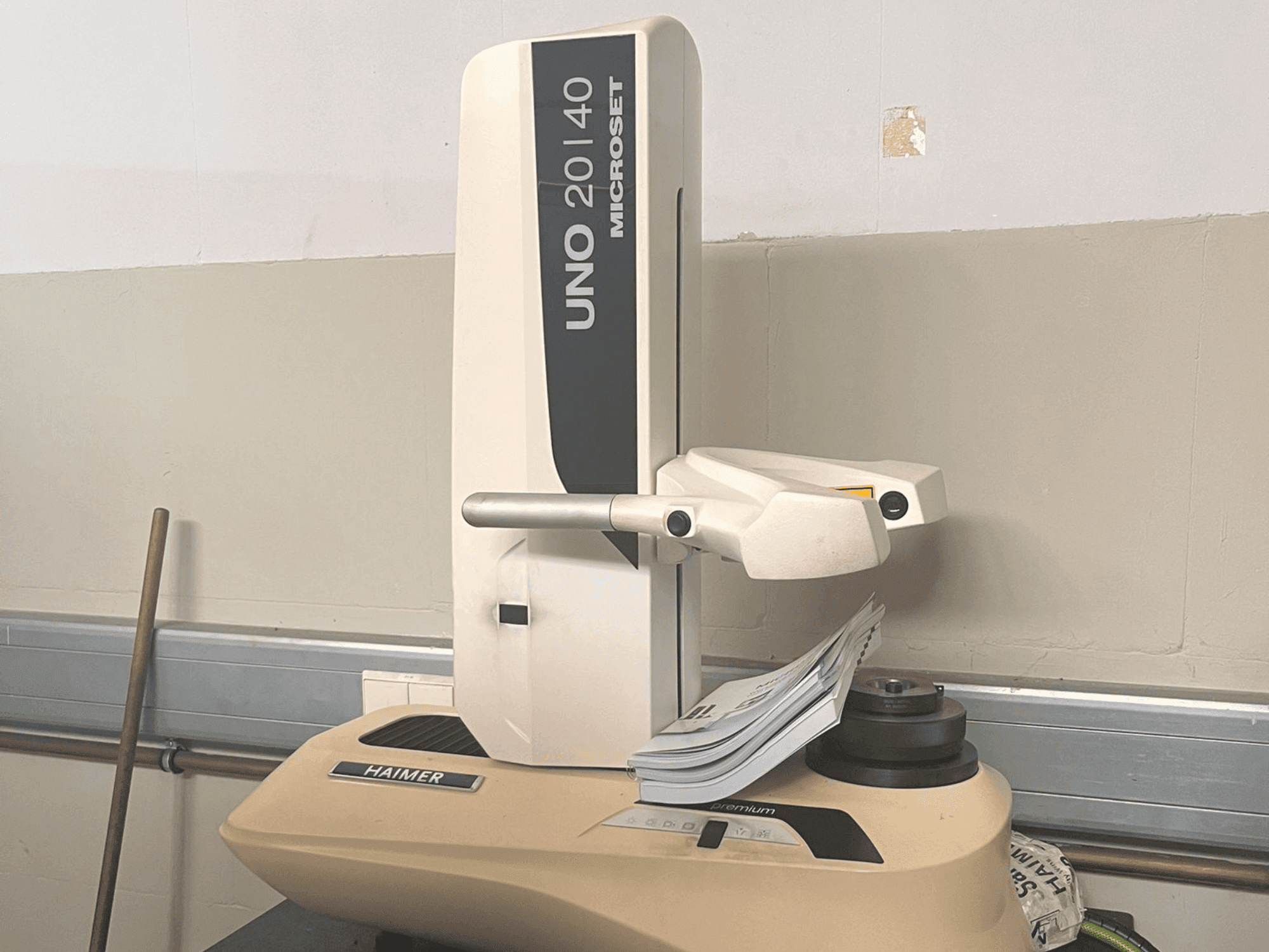 A HAIMER UNO 20|40 gép elölnézete