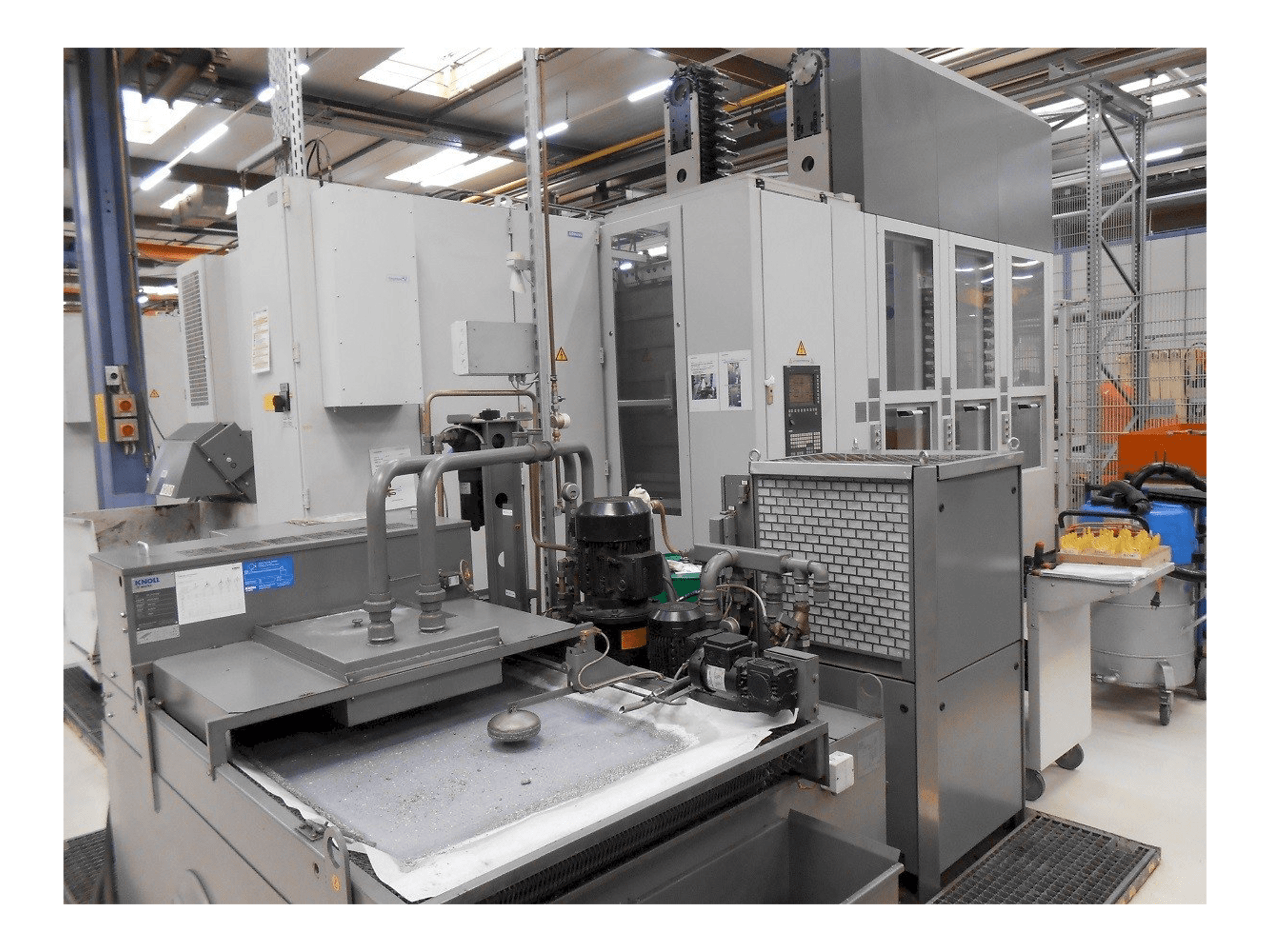 A Heckert HEC 500 D XXL gép elölnézete