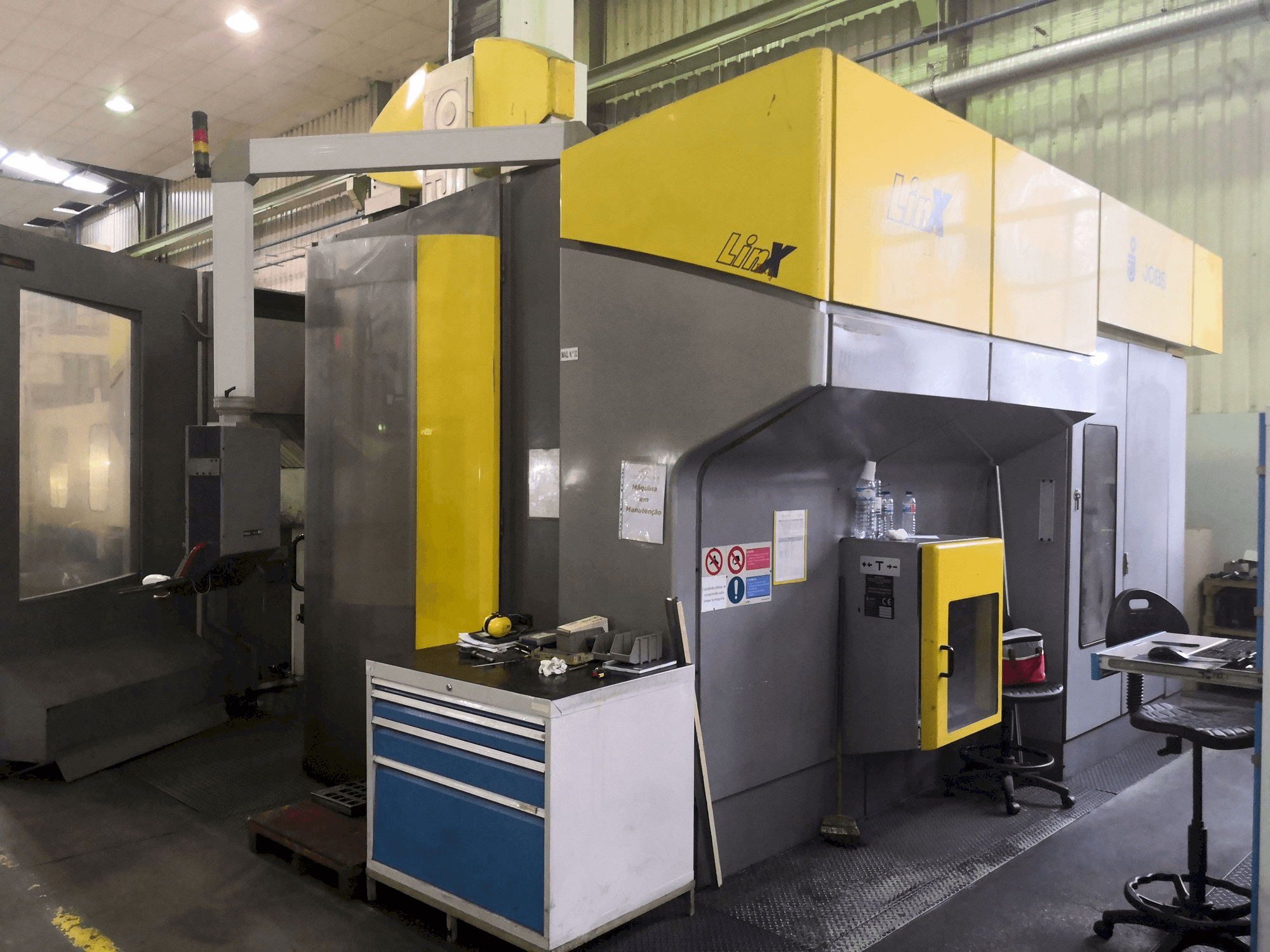 A JOBS Linx blitz HSK A gép elölnézete