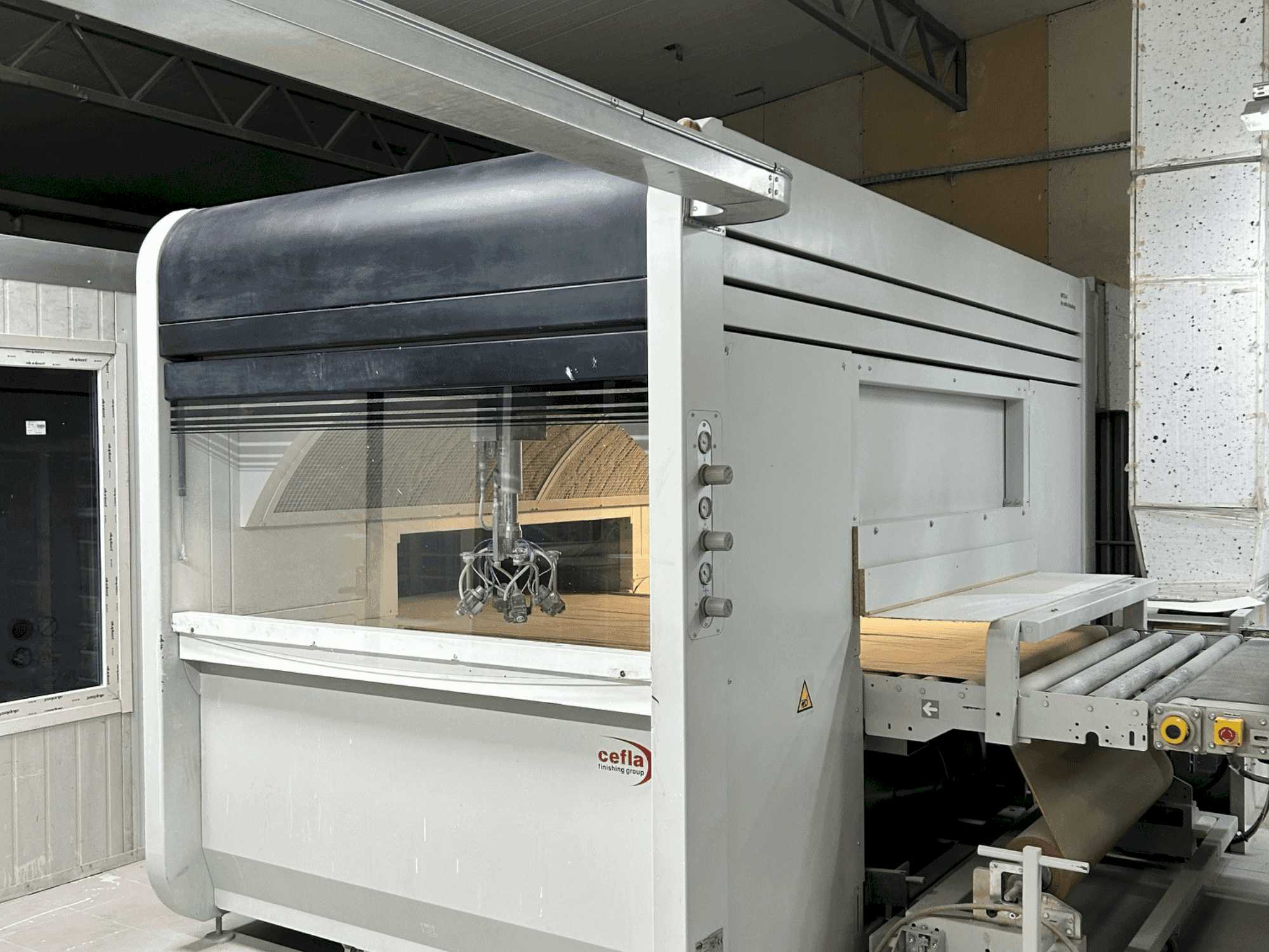 A CEFLA MITO K gép jobb nézete