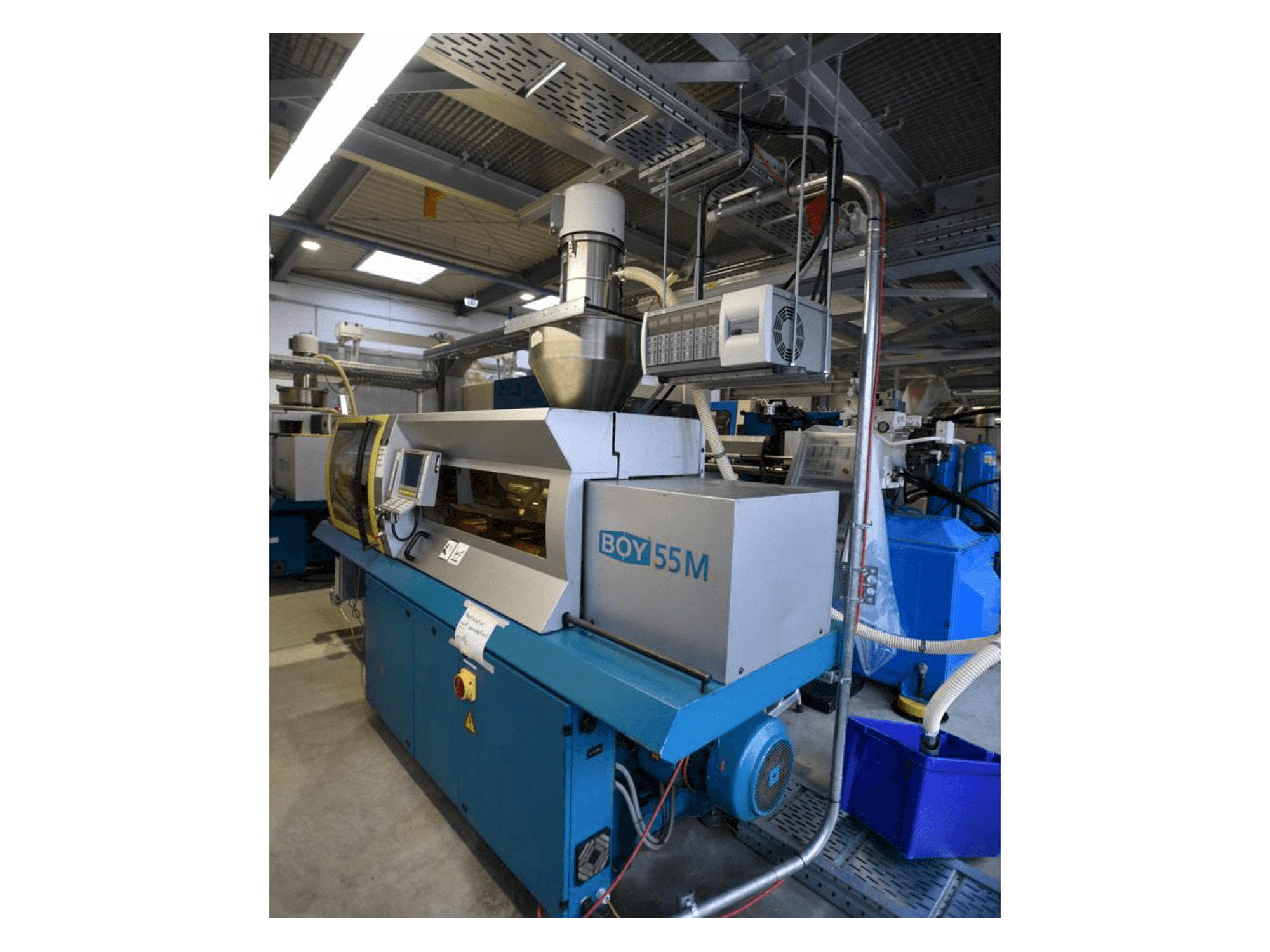 A BOY 55M gép elölnézete