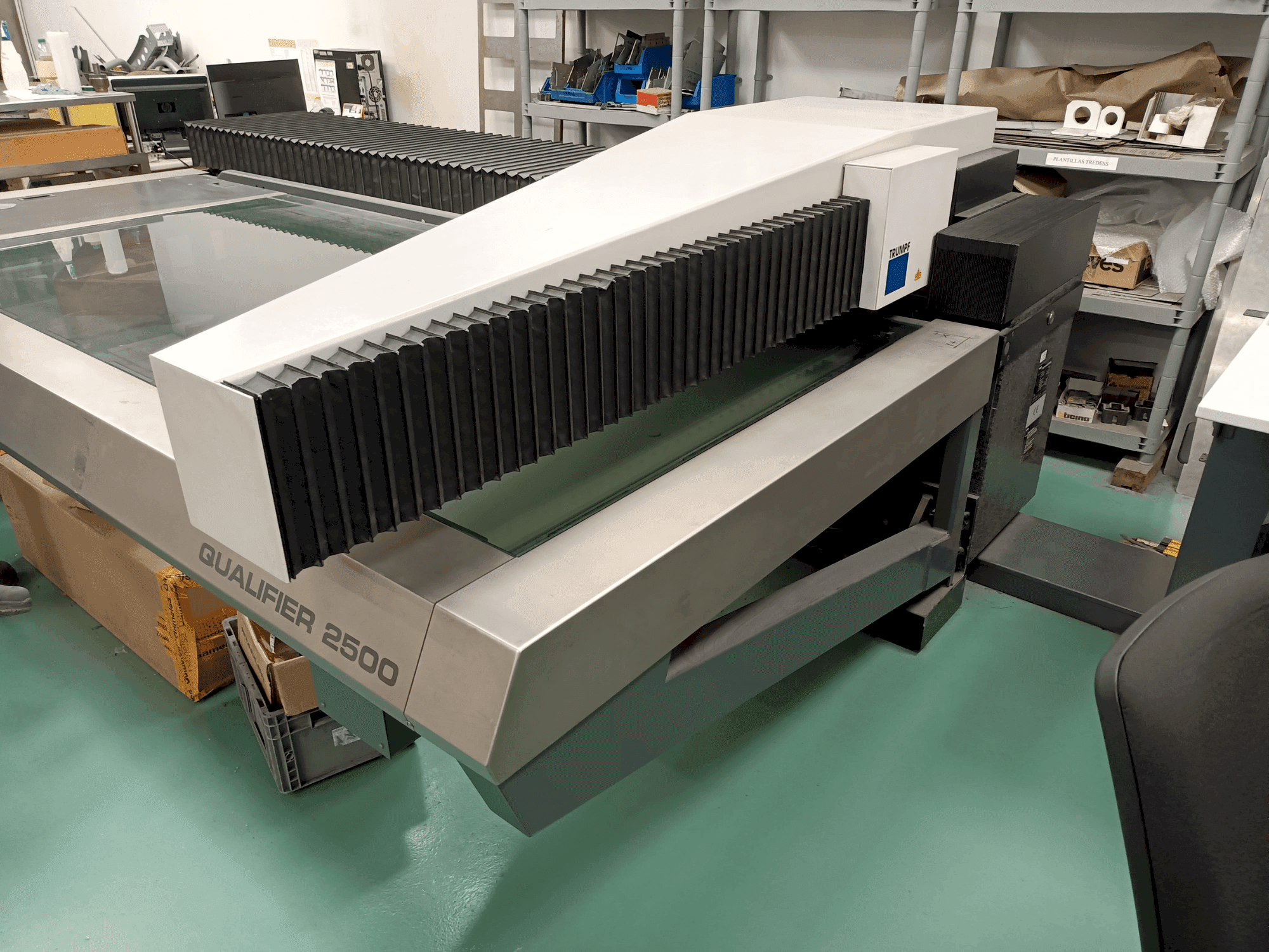 A TRUMPF Qualifier 2500 gép elölnézete