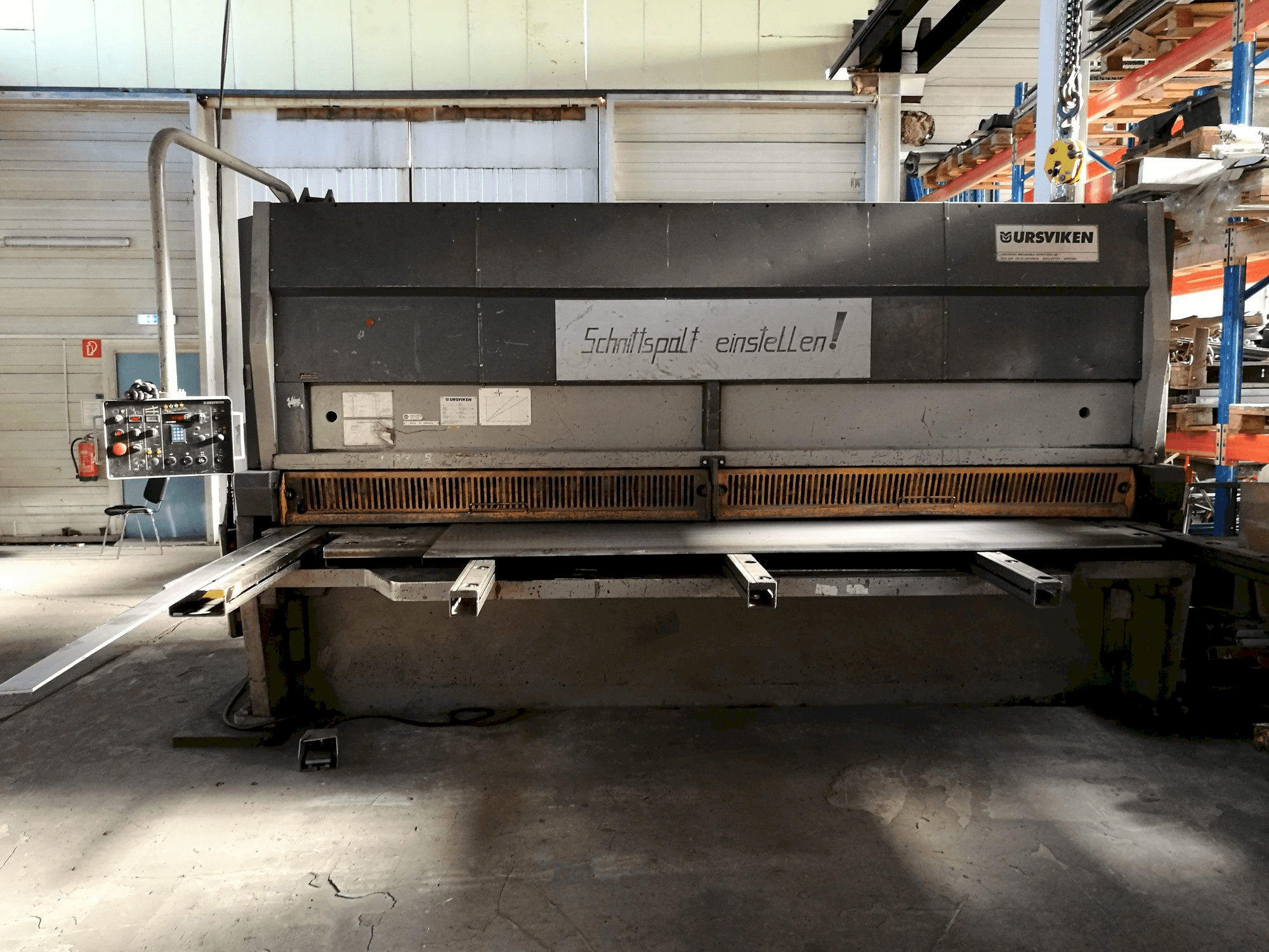 A Ursviken GSA 640 gép elölnézete