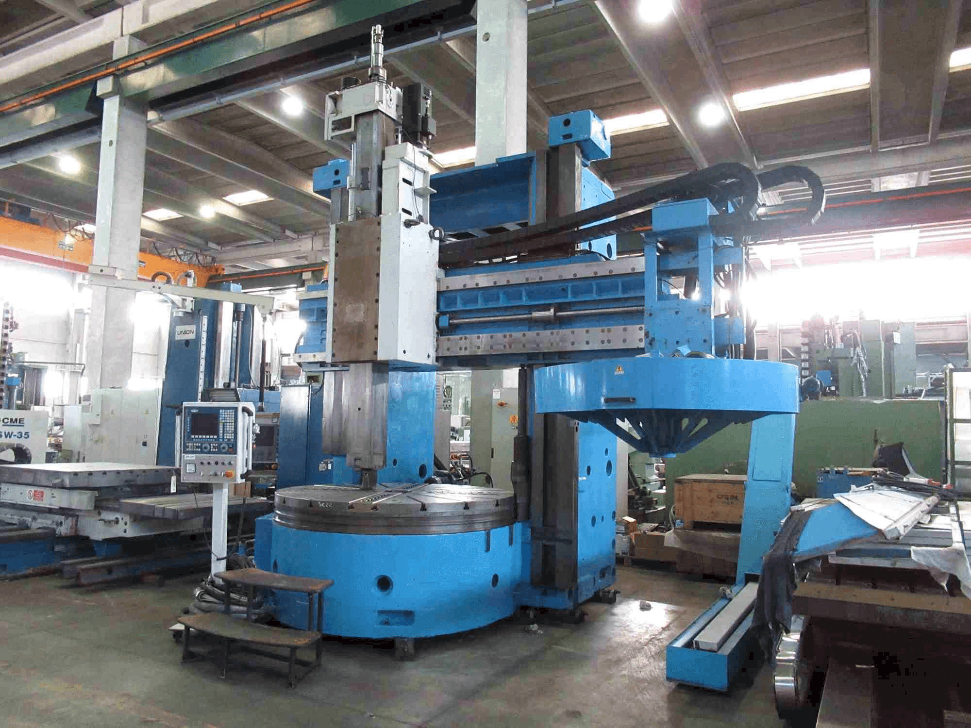 A Titan SC 22 CNC gép elölnézete