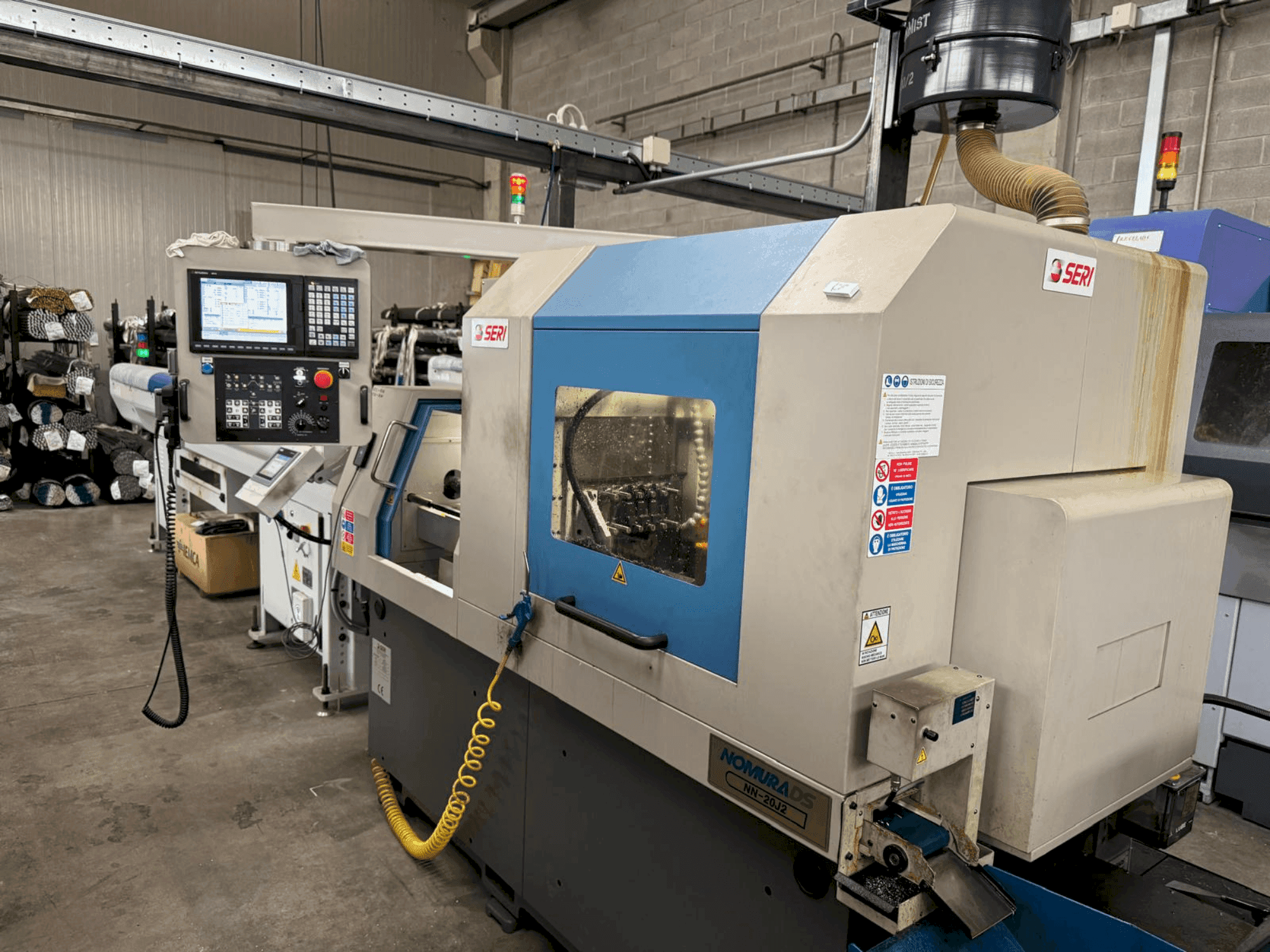 A NOMURA NN-20J2 gép elölnézete