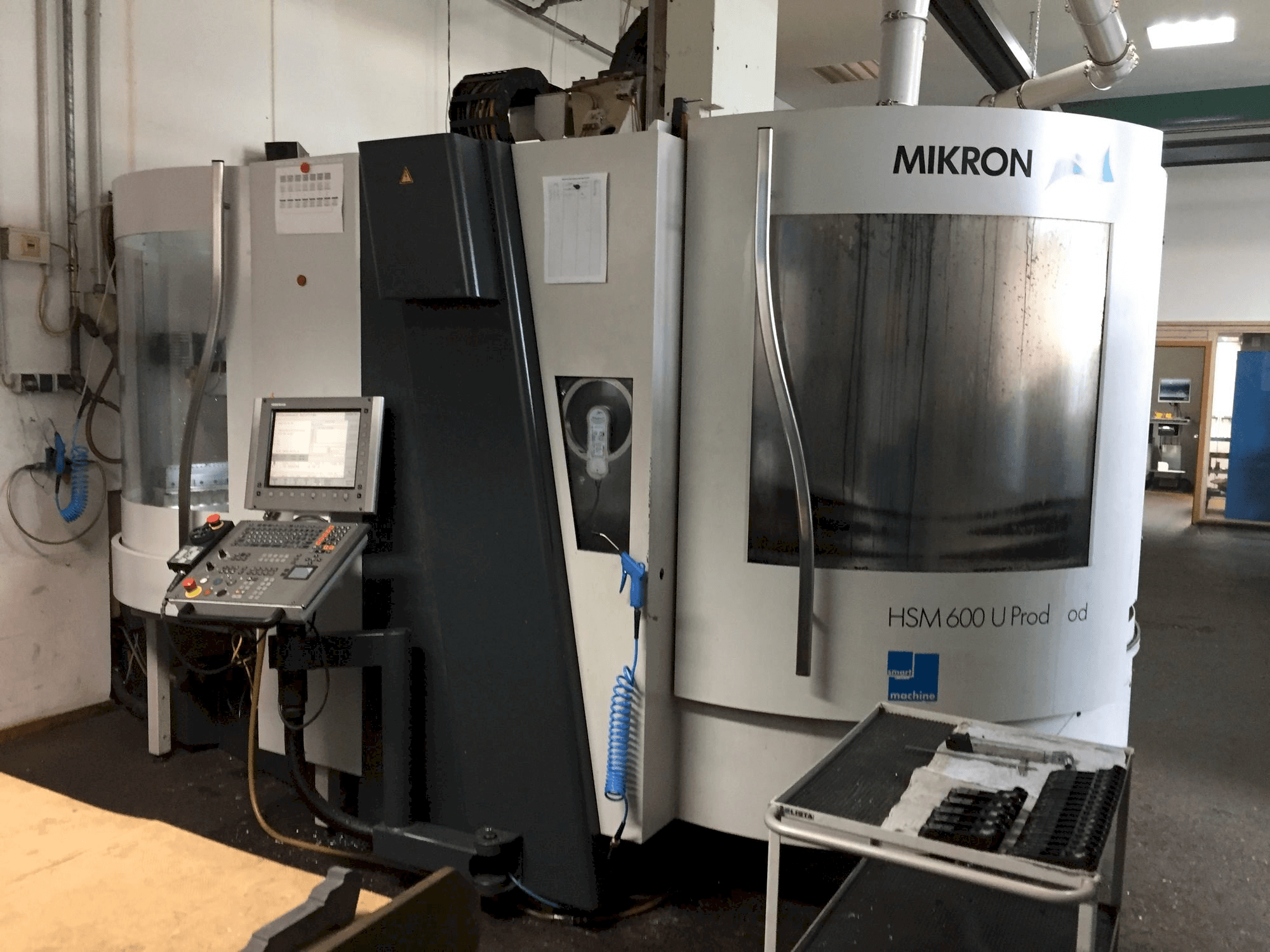 A MIKRON HSM 600U Prodmod gép elölnézete