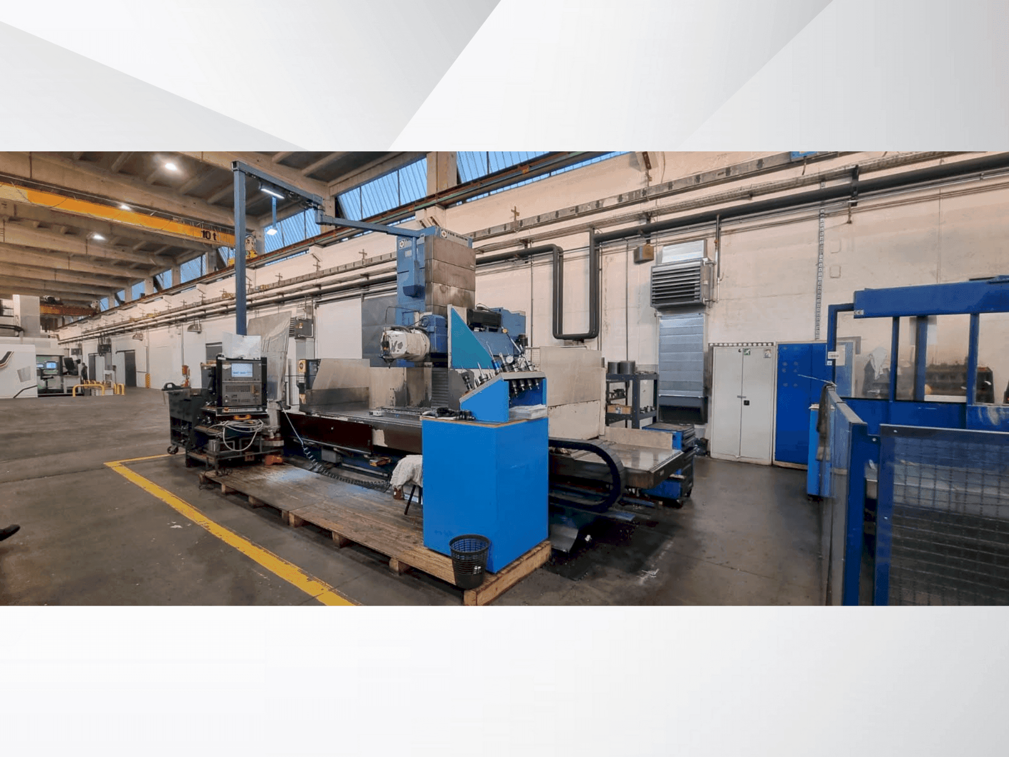 A TOS KUŘIM FS 100 S/A3 gép elölnézete